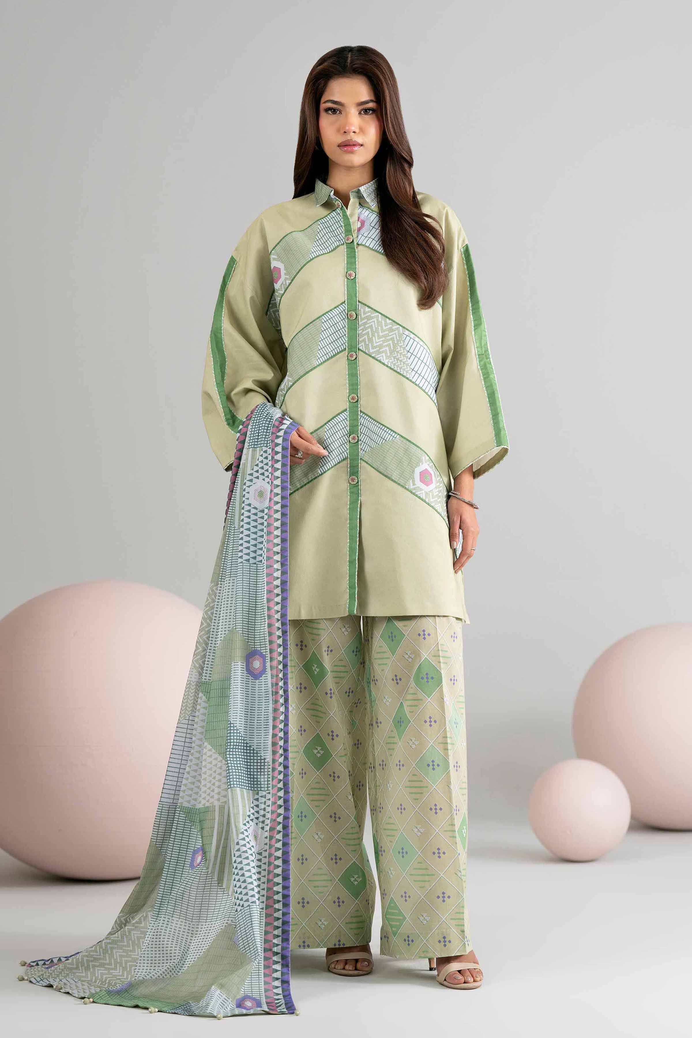 3 Piece - Printed Loose Fabric - 42602517