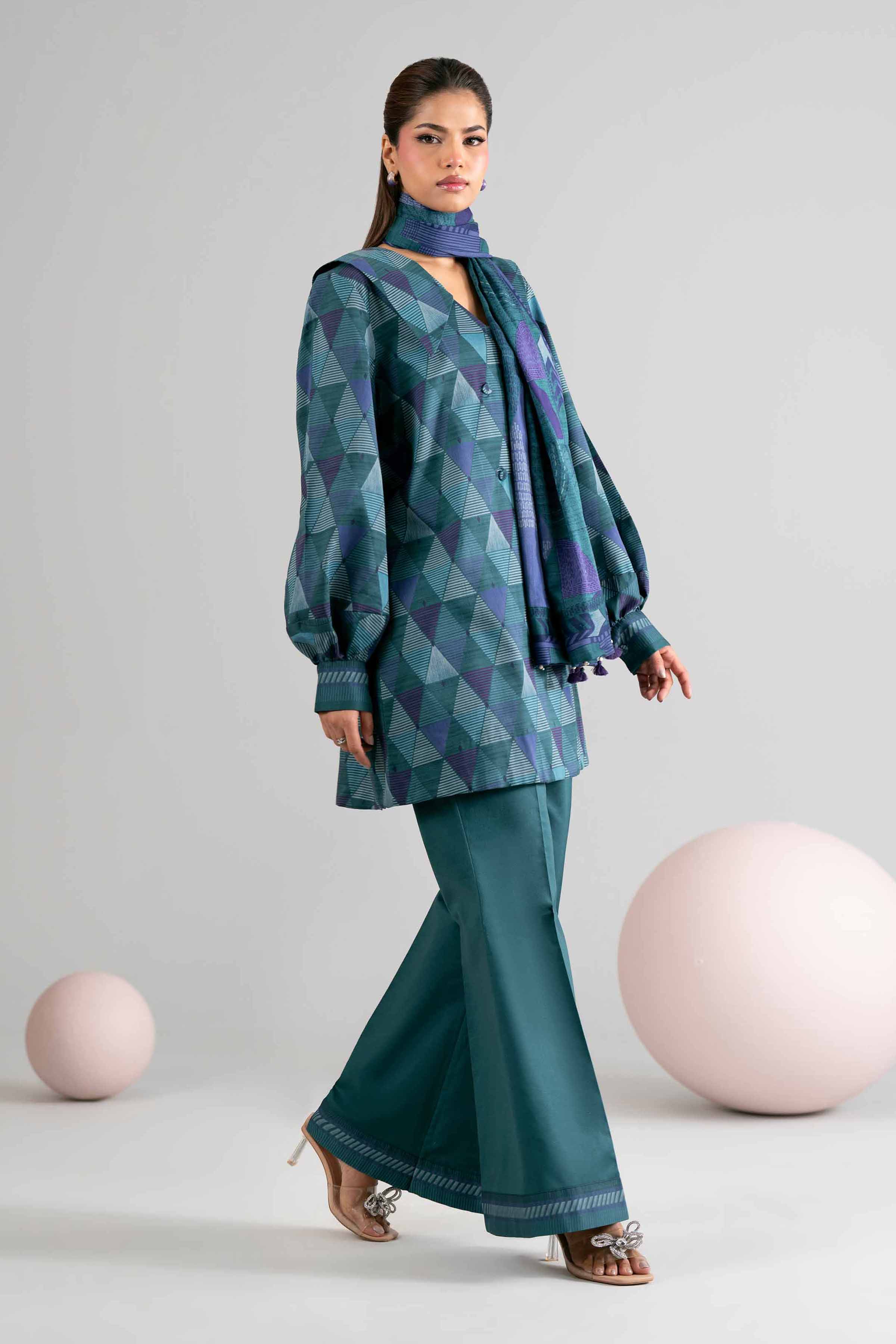 3 Piece - Printed Loose Fabric - 42602522