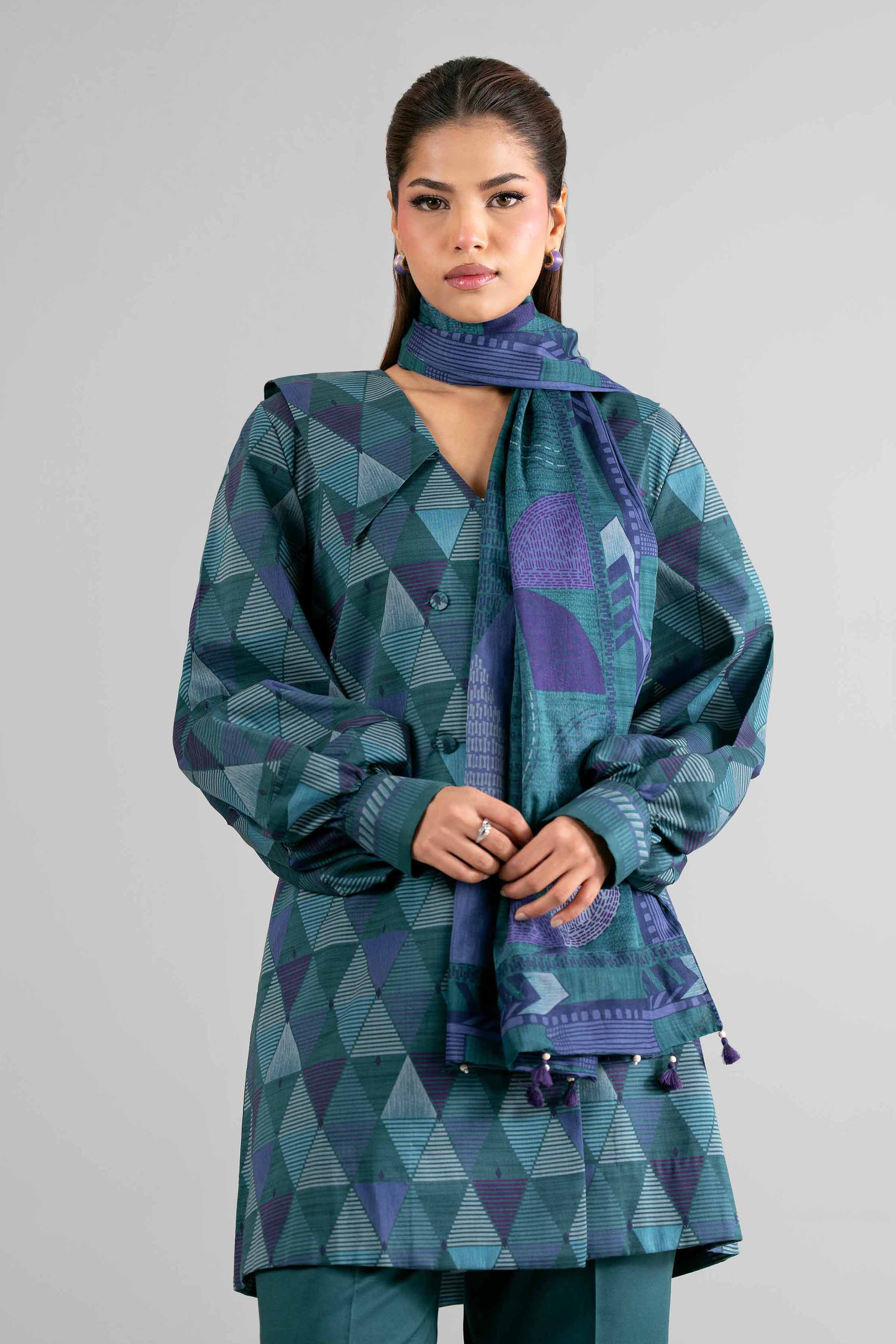 3 Piece - Printed Loose Fabric - 42602522