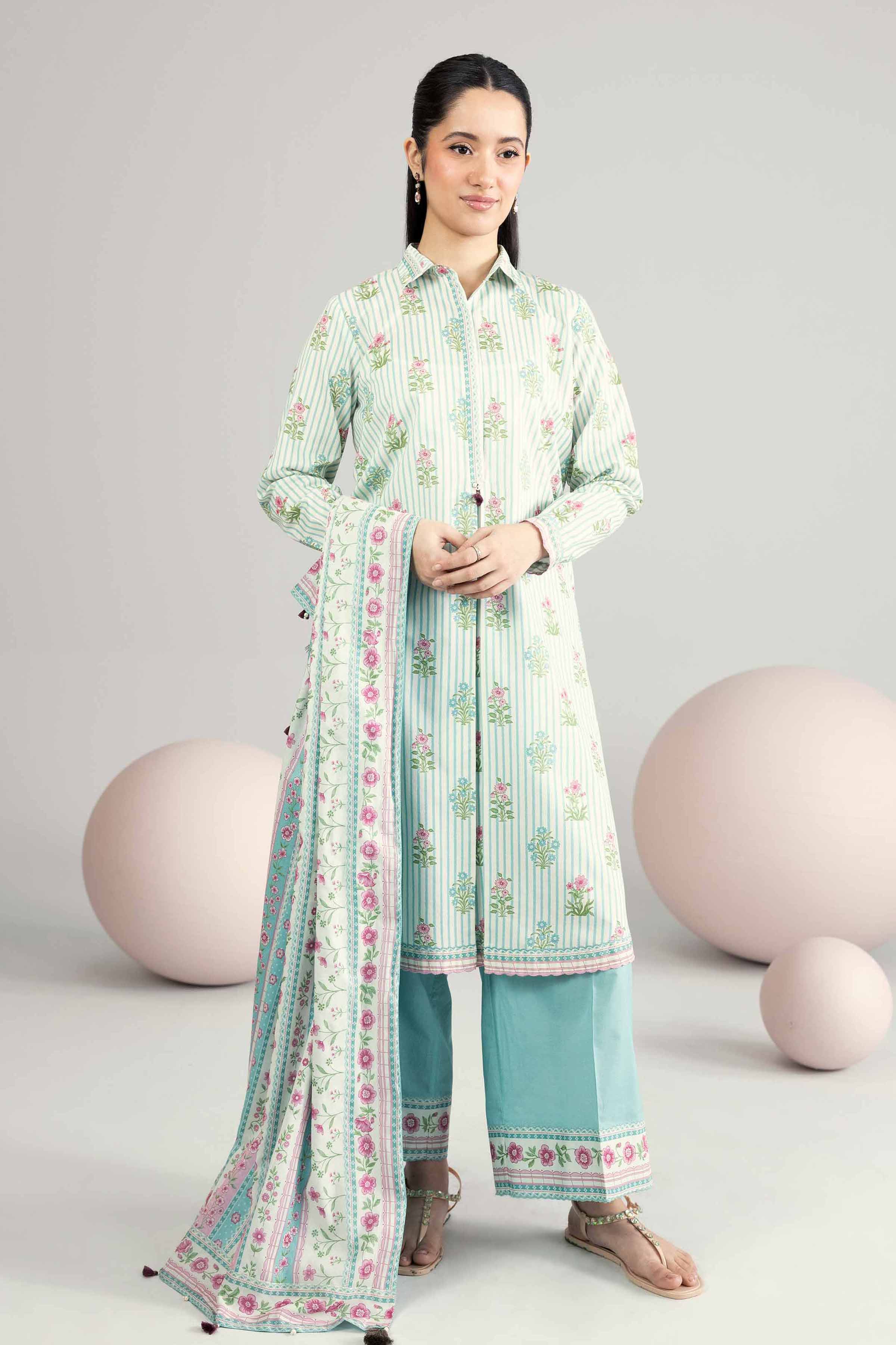 3 Piece - Printed Loose Fabric - 42602526