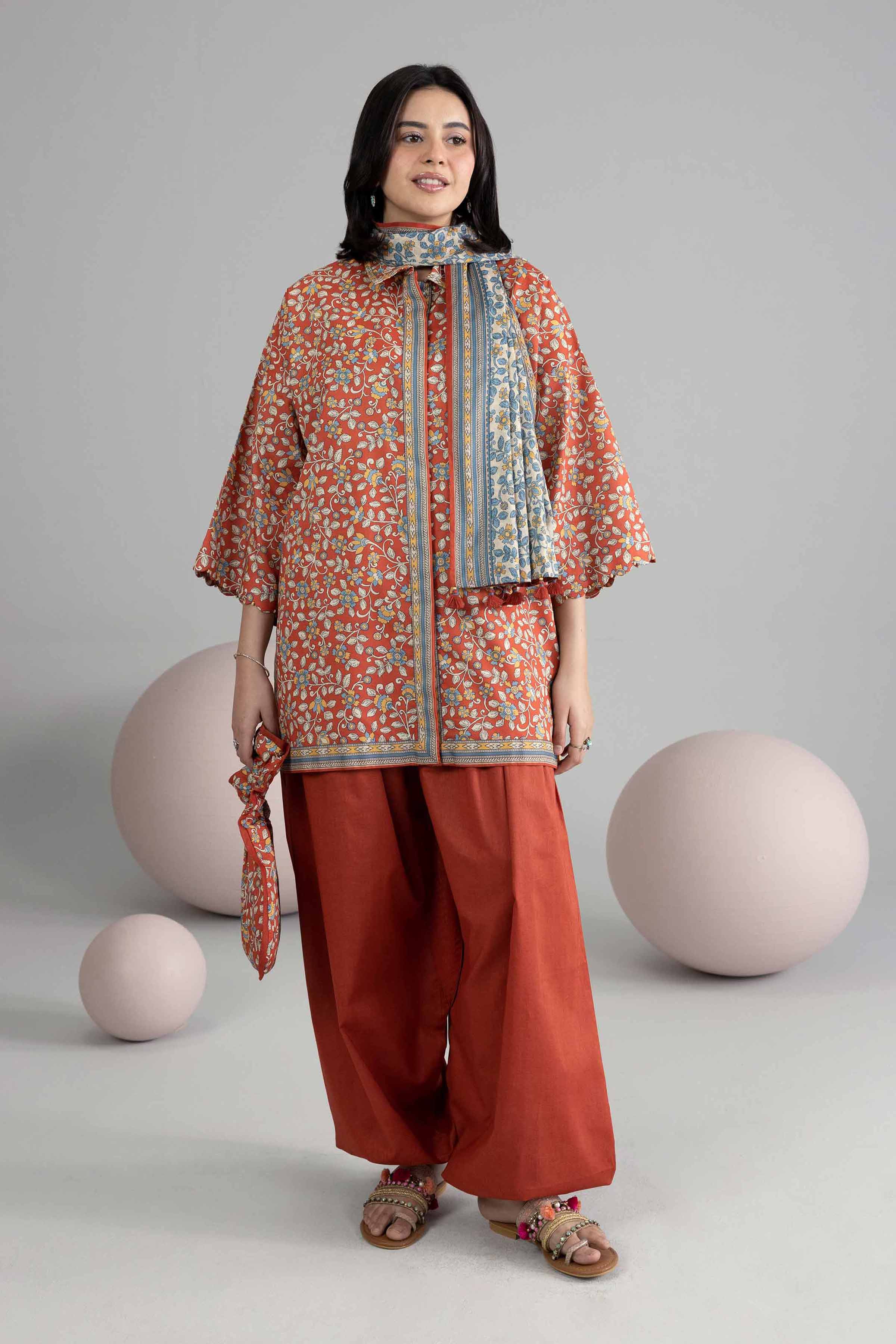 3 Piece - Printed Loose Fabric - 42602531