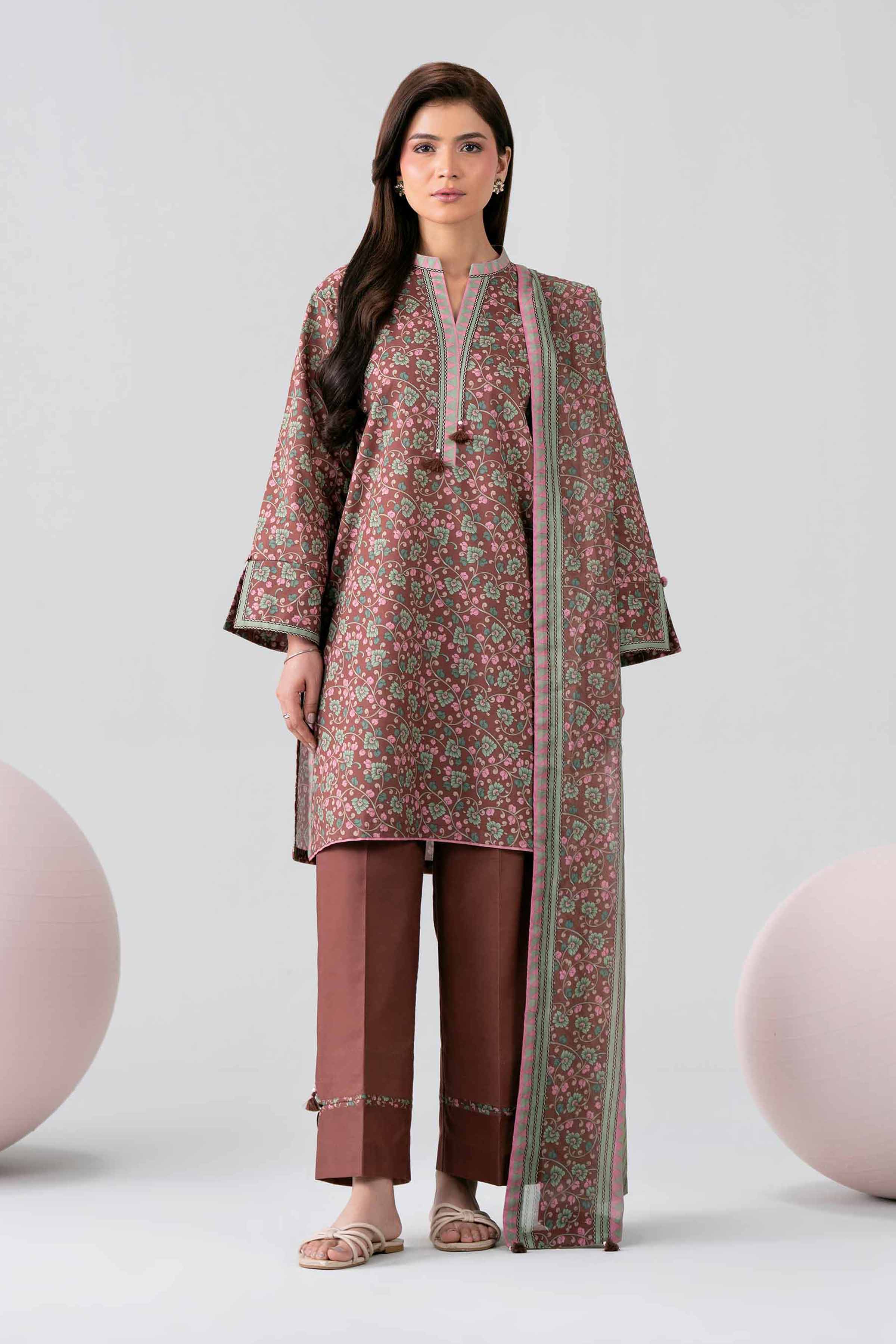 3 Piece - Printed Loose Fabric - 42602532