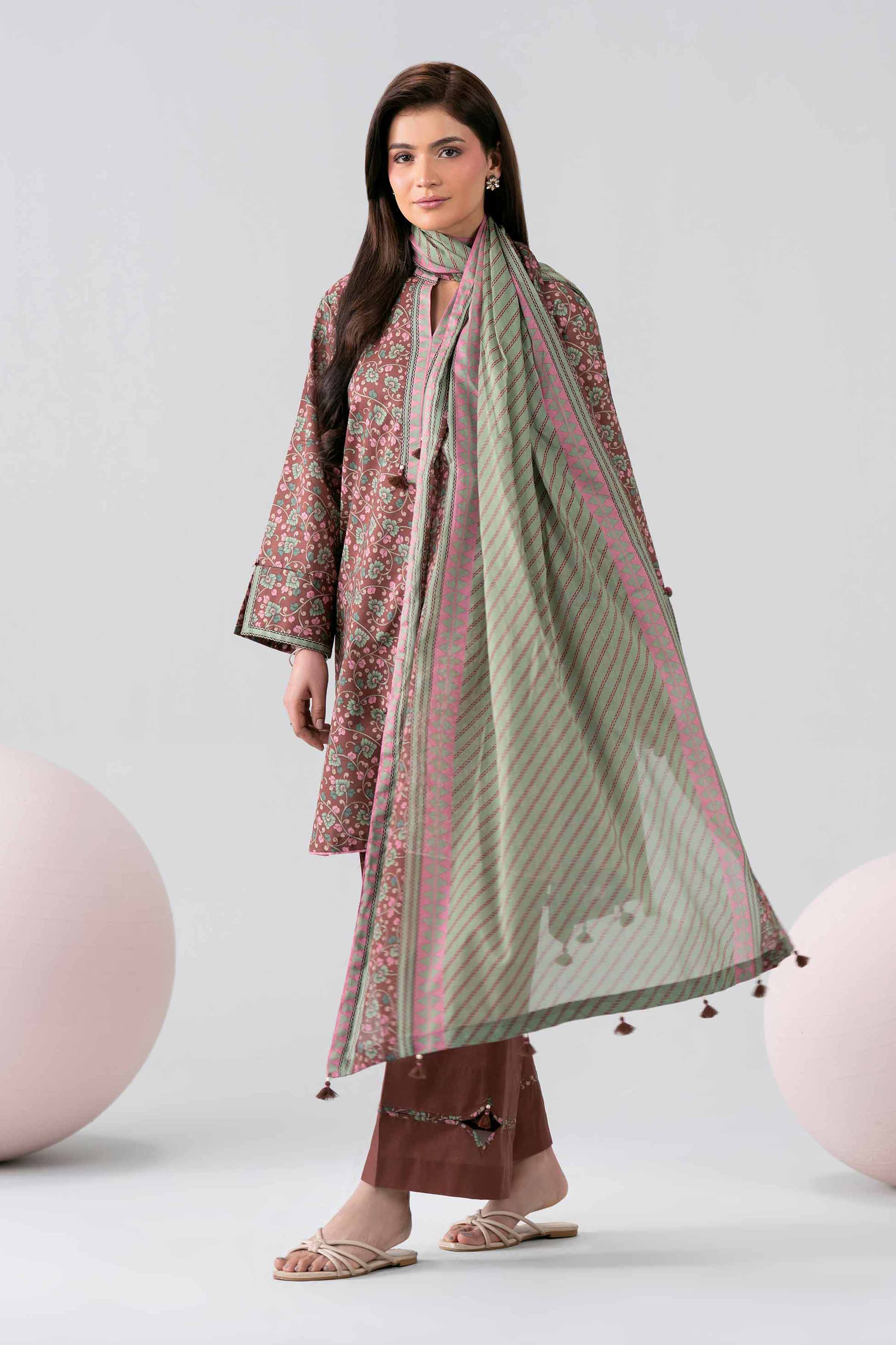 3 Piece - Printed Loose Fabric - 42602532