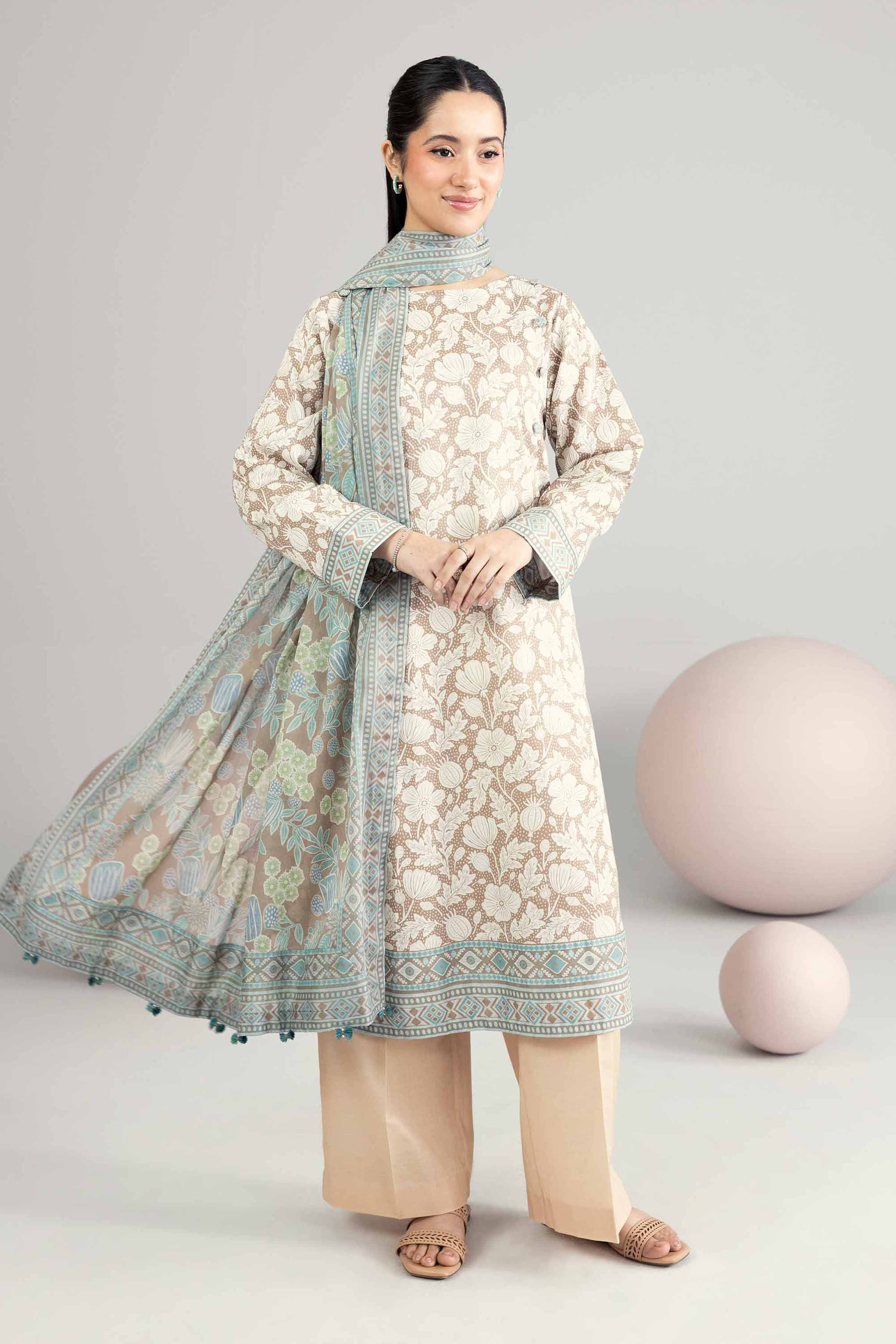 3 Piece - Printed Loose Fabric - 42602537