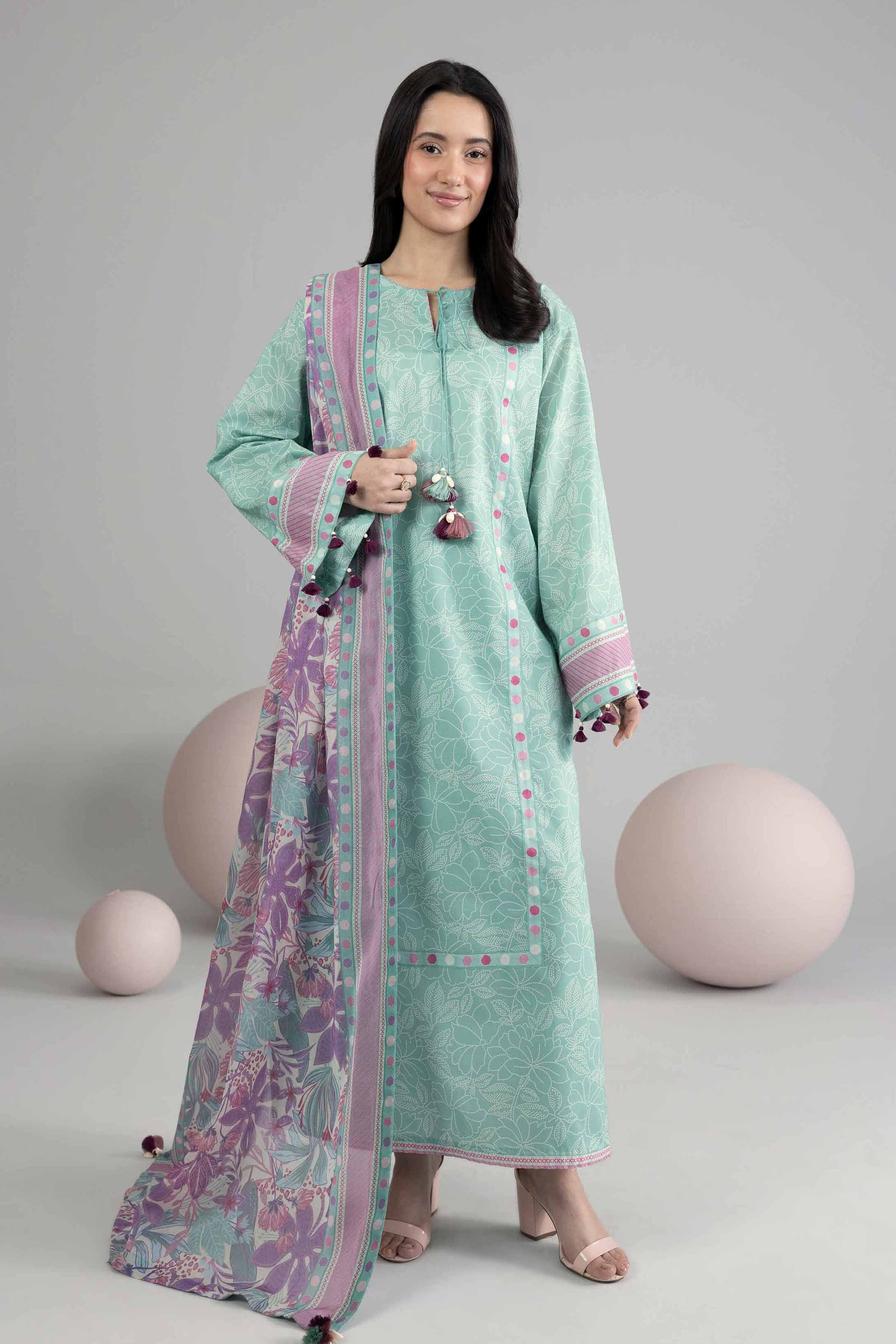 3 Piece - Printed Loose Fabric - 42602539