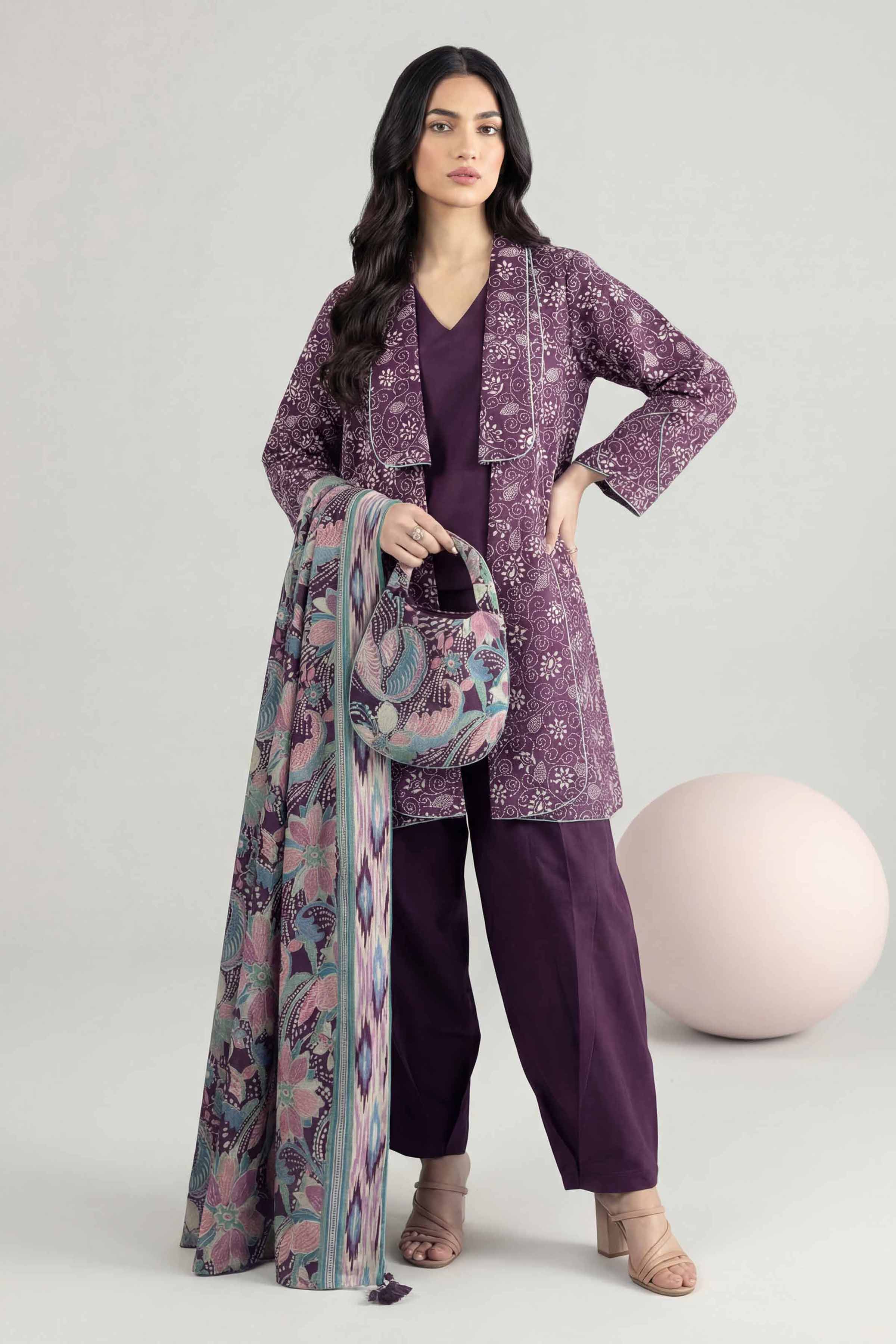 3 Piece - Printed Loose Fabric - 42602541