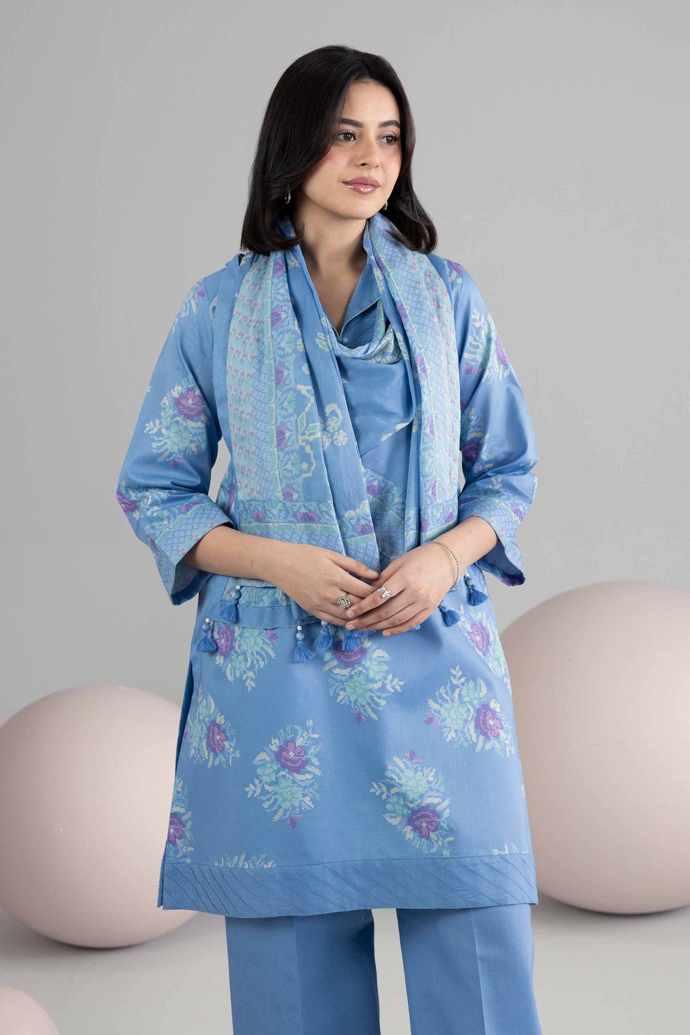 3 Piece - Printed Loose Fabric - 42602542