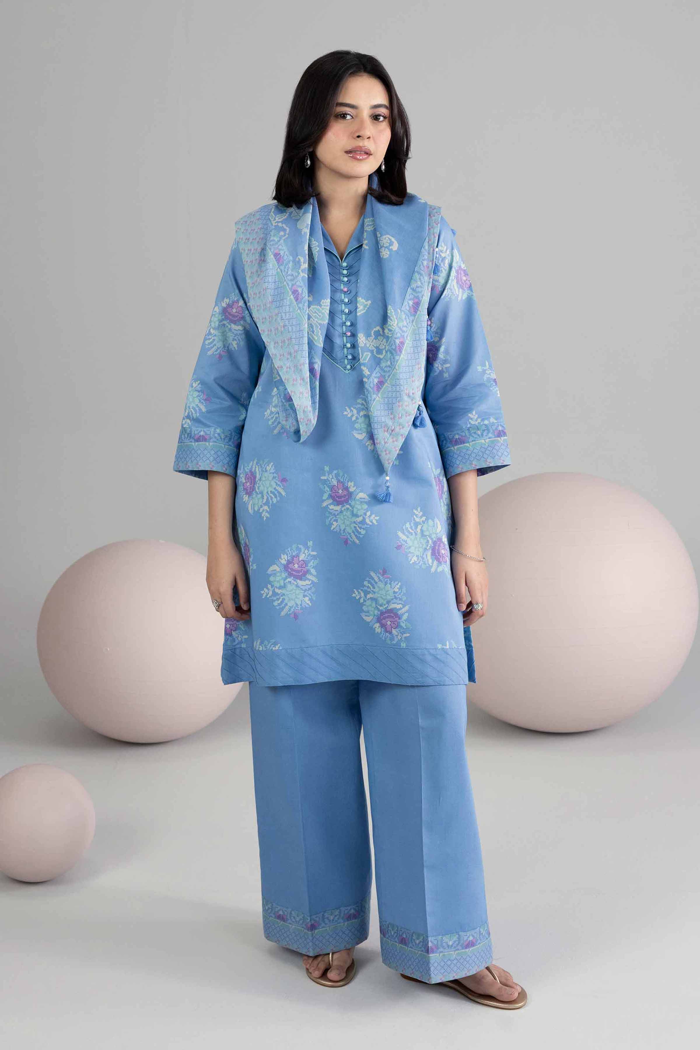 3 Piece - Printed Loose Fabric - 42602542