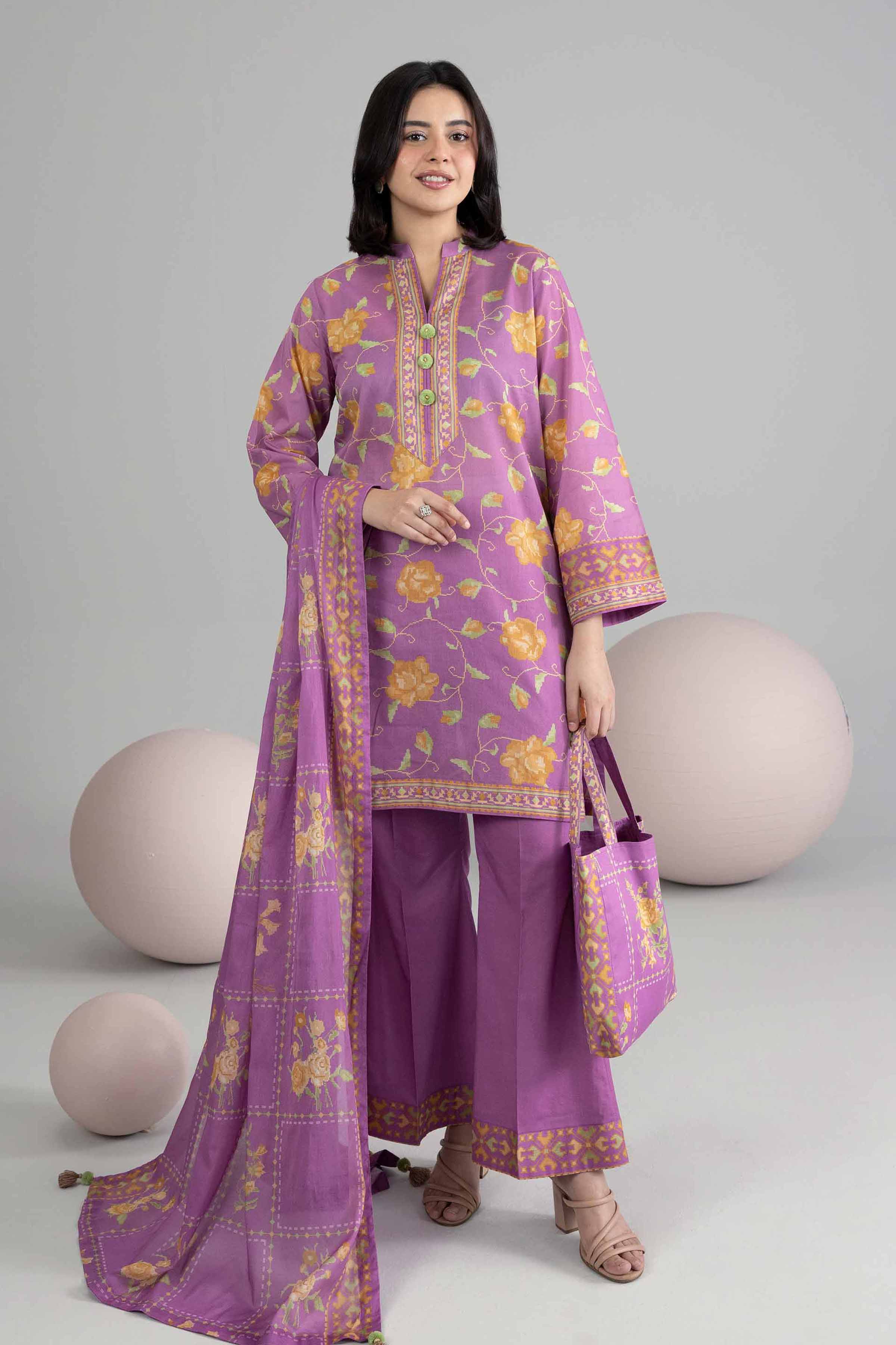 3 Piece - Printed Loose Fabric - 42602544