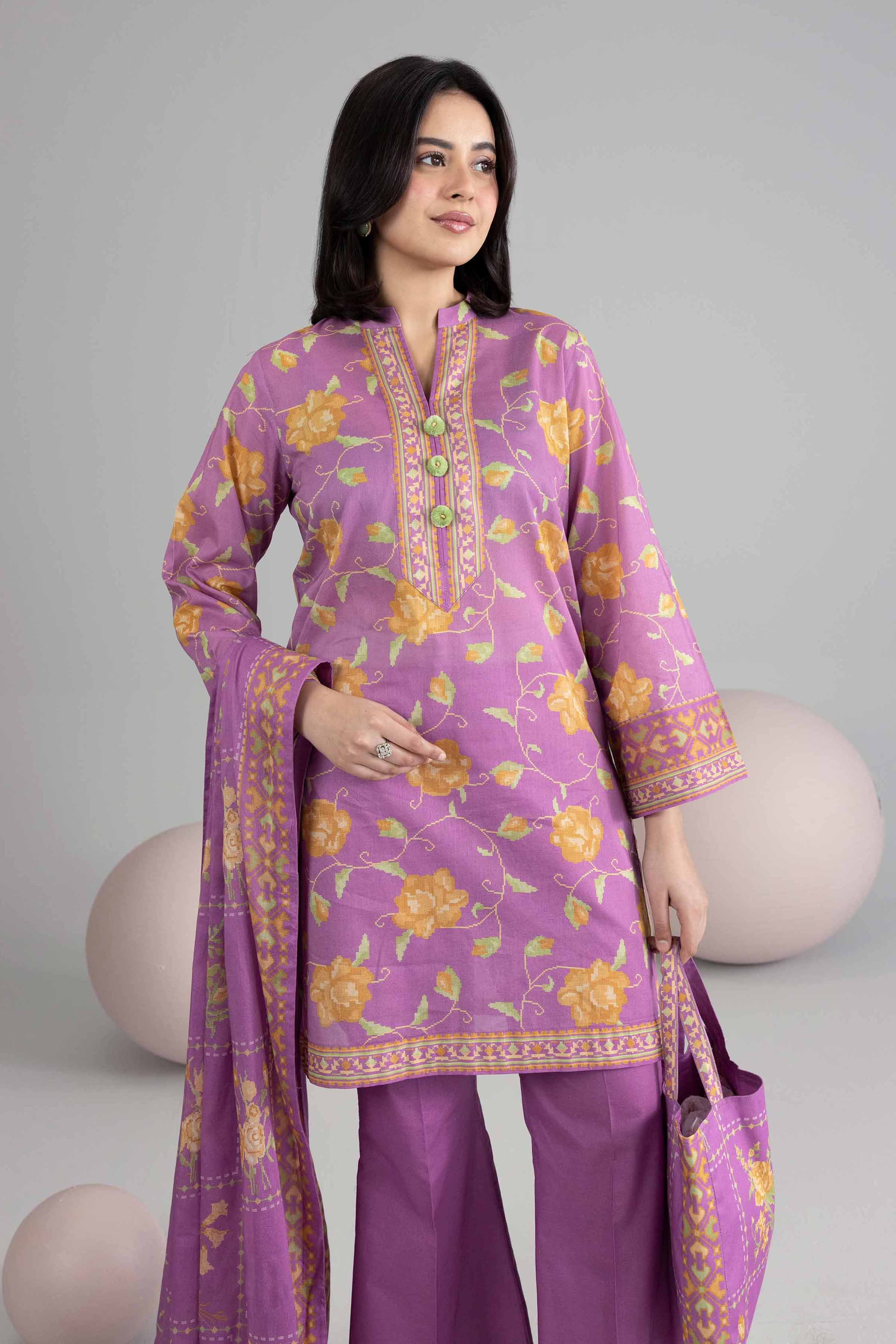 3 Piece - Printed Loose Fabric - 42602544