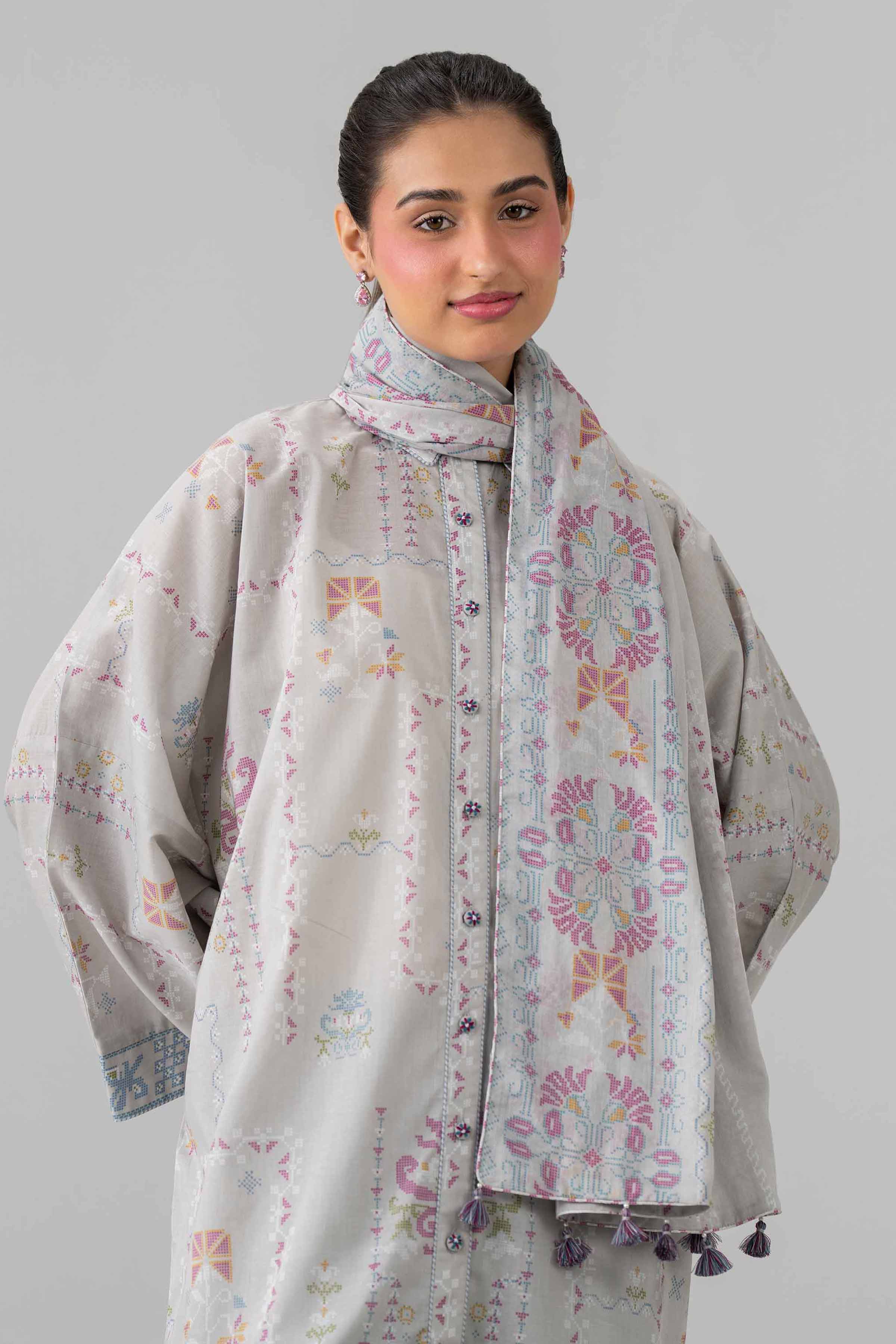 3 Piece - Printed Loose Fabric - 42602545