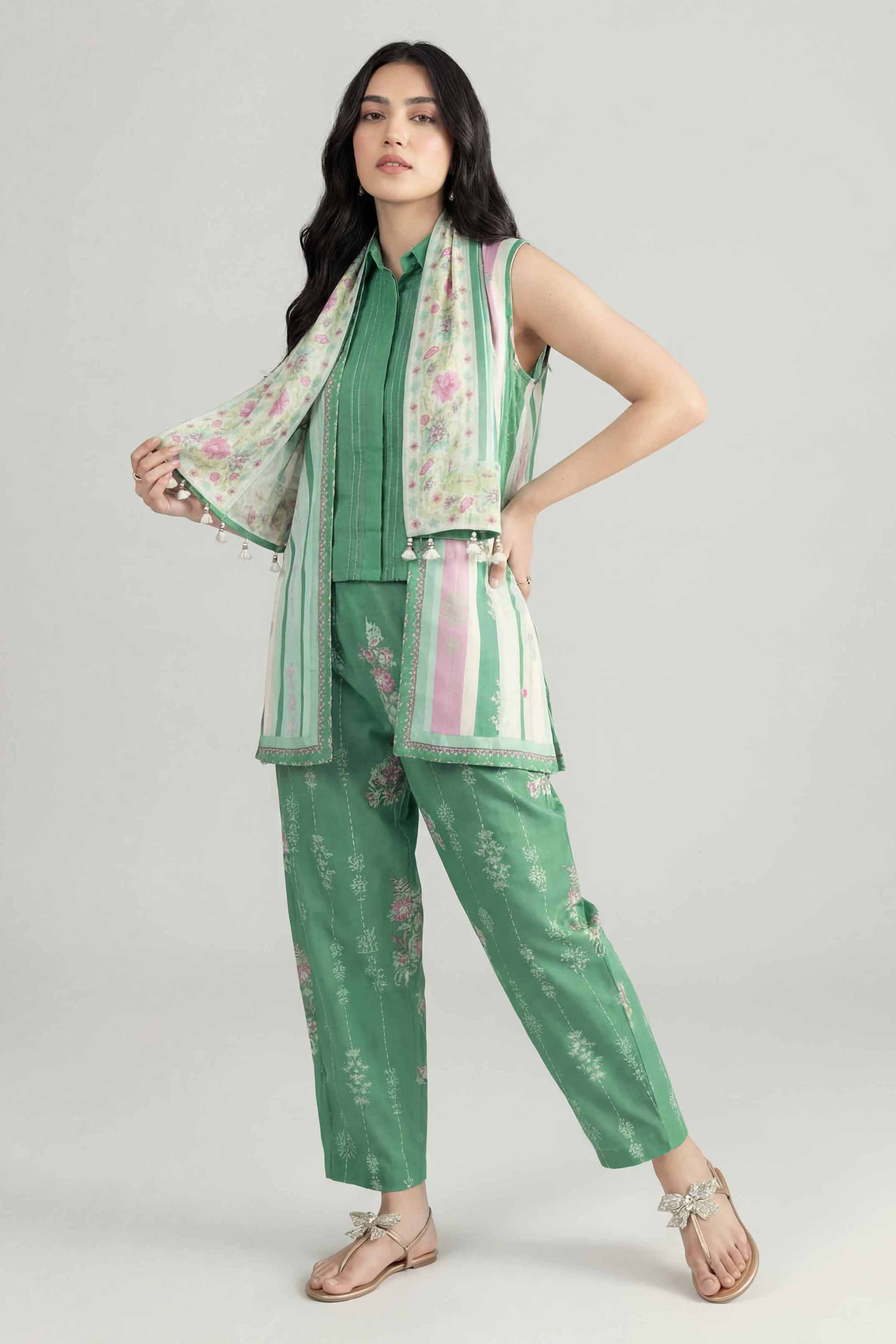 3 Piece - Printed Loose Fabric - 42602548