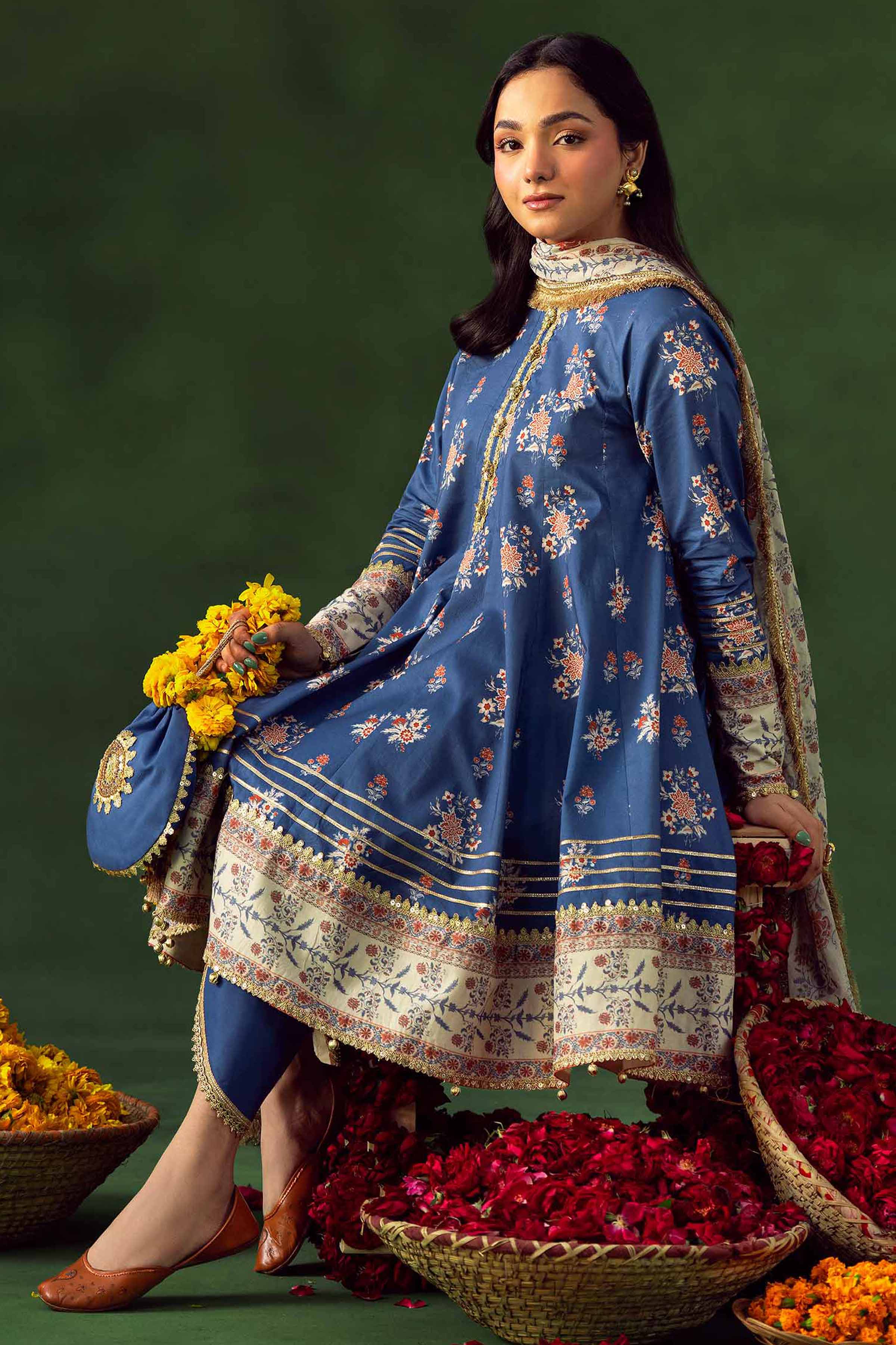 3 Piece - Printed Loose Fabric - 42602550