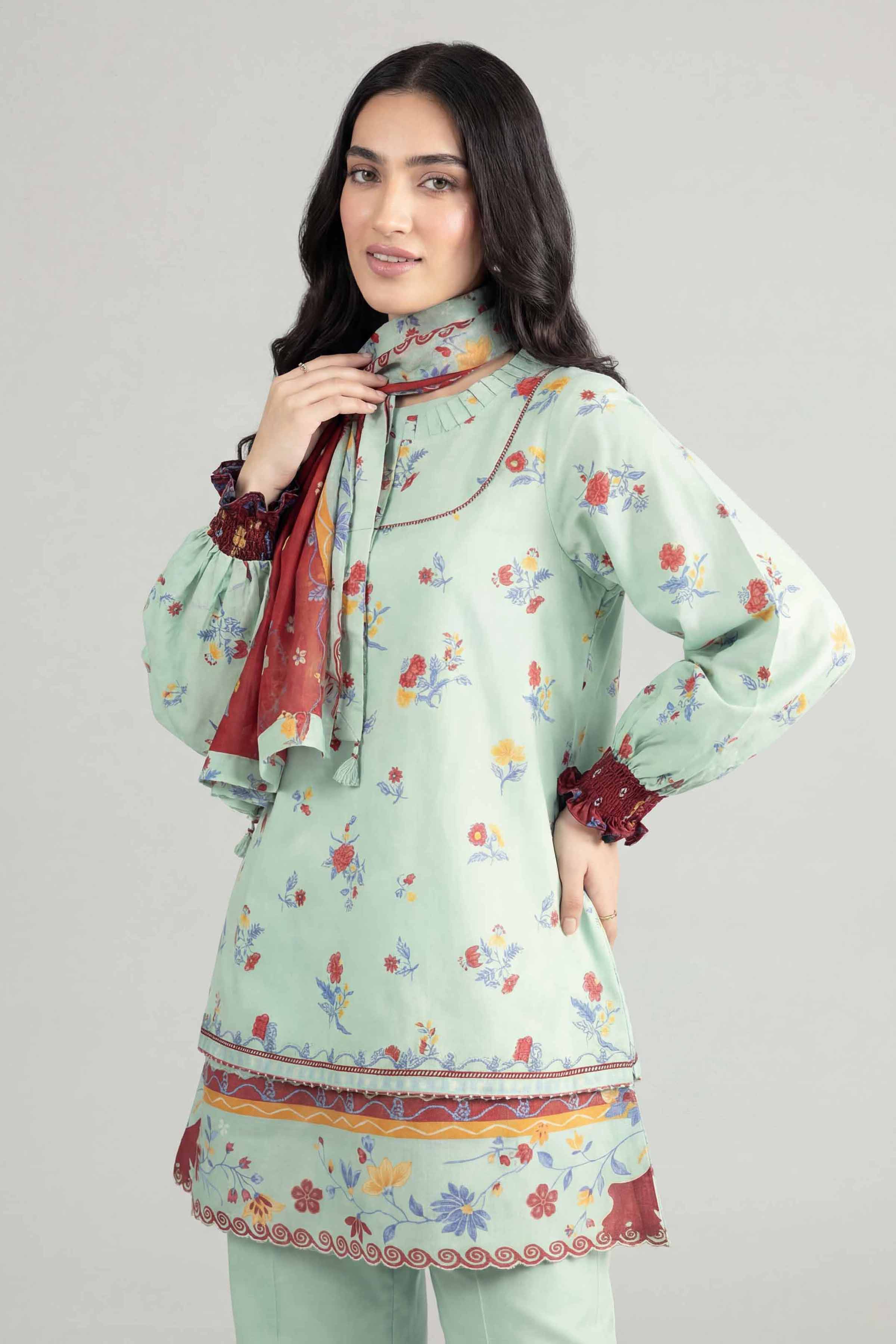 3 Piece - Printed Loose Fabric - 42602554