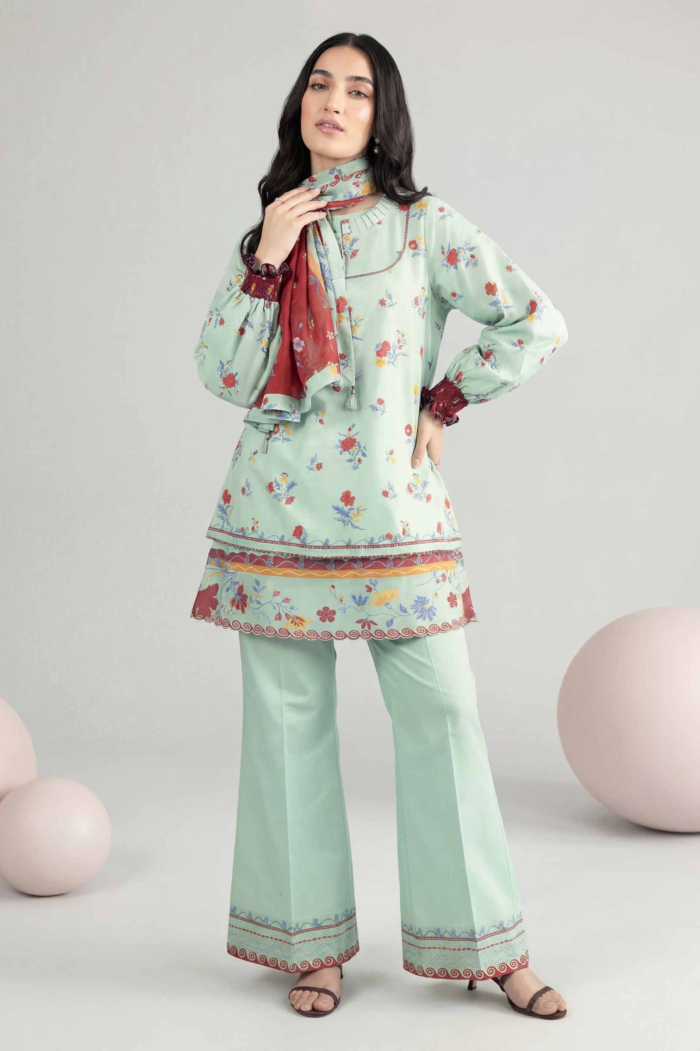 3 Piece - Printed Loose Fabric - 42602554