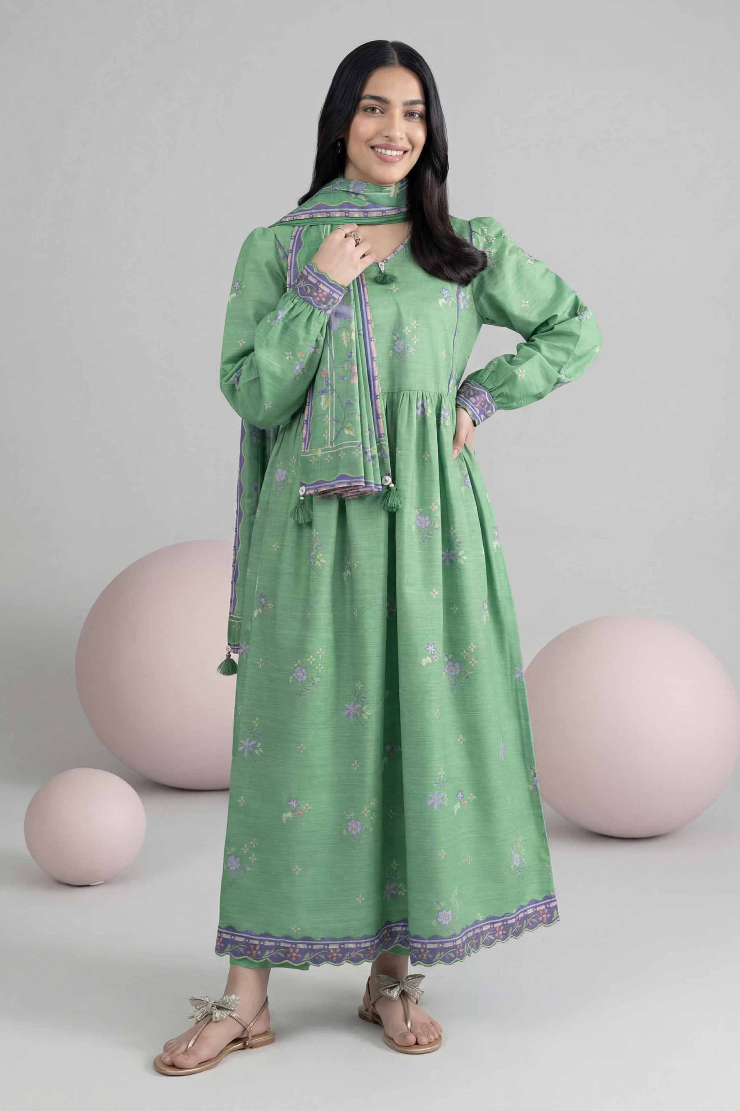 3 Piece - Printed Loose Fabric - 42602555