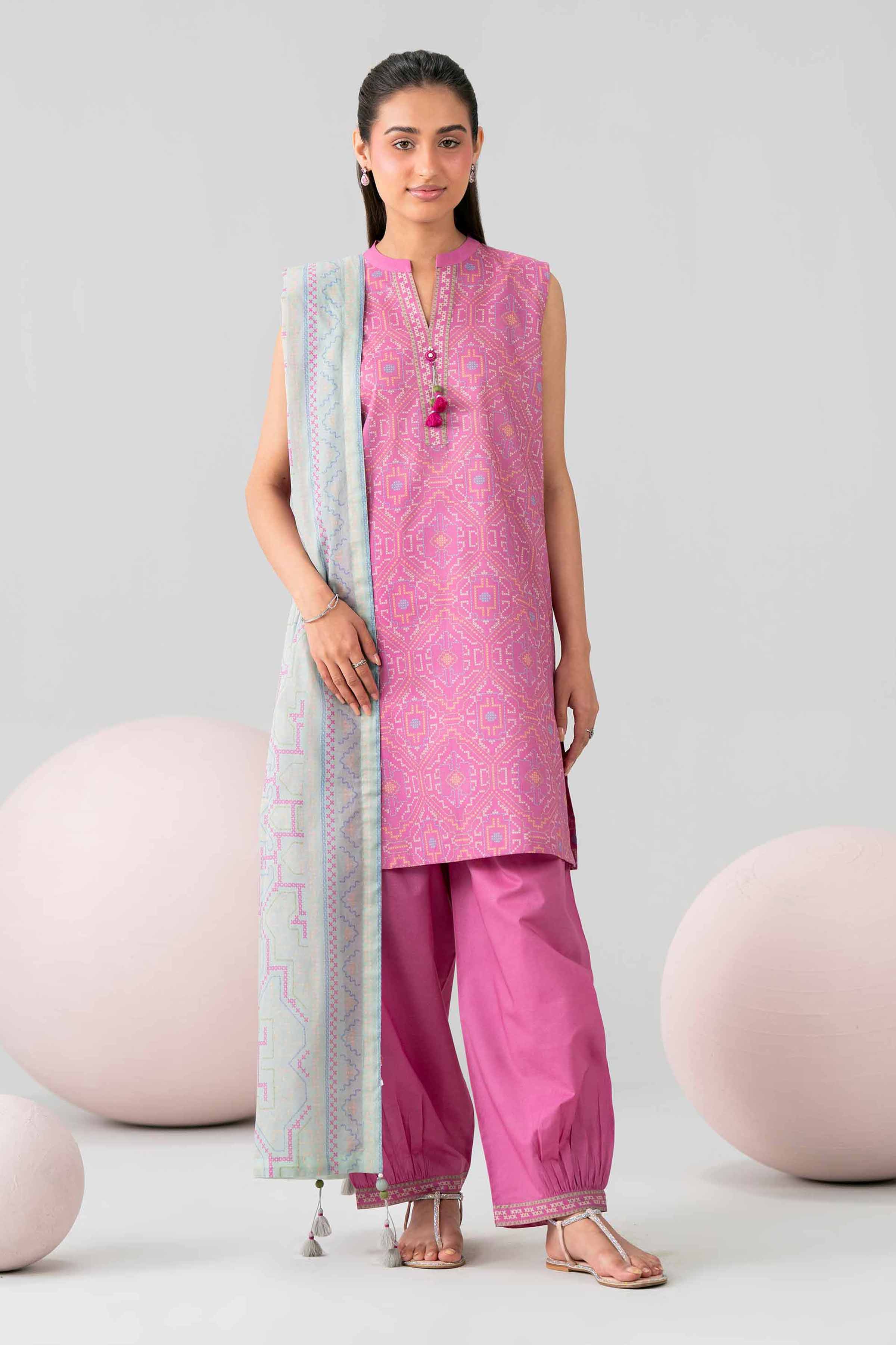 3 Piece - Printed Loose Fabric - 42602561