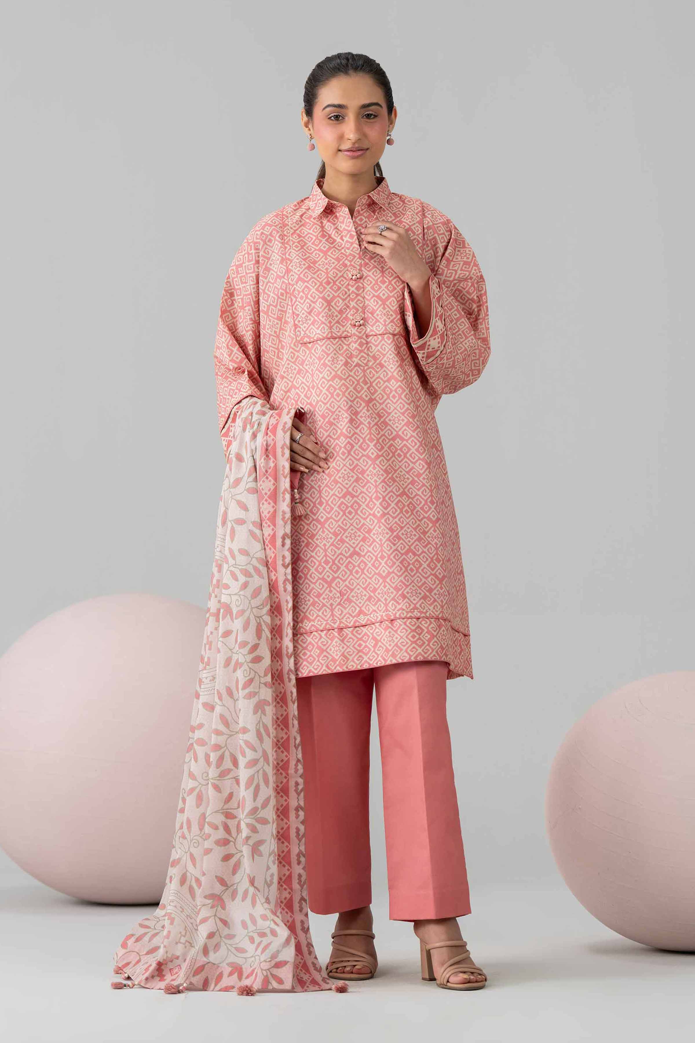 3 Piece - Printed Loose Fabric - 42602562