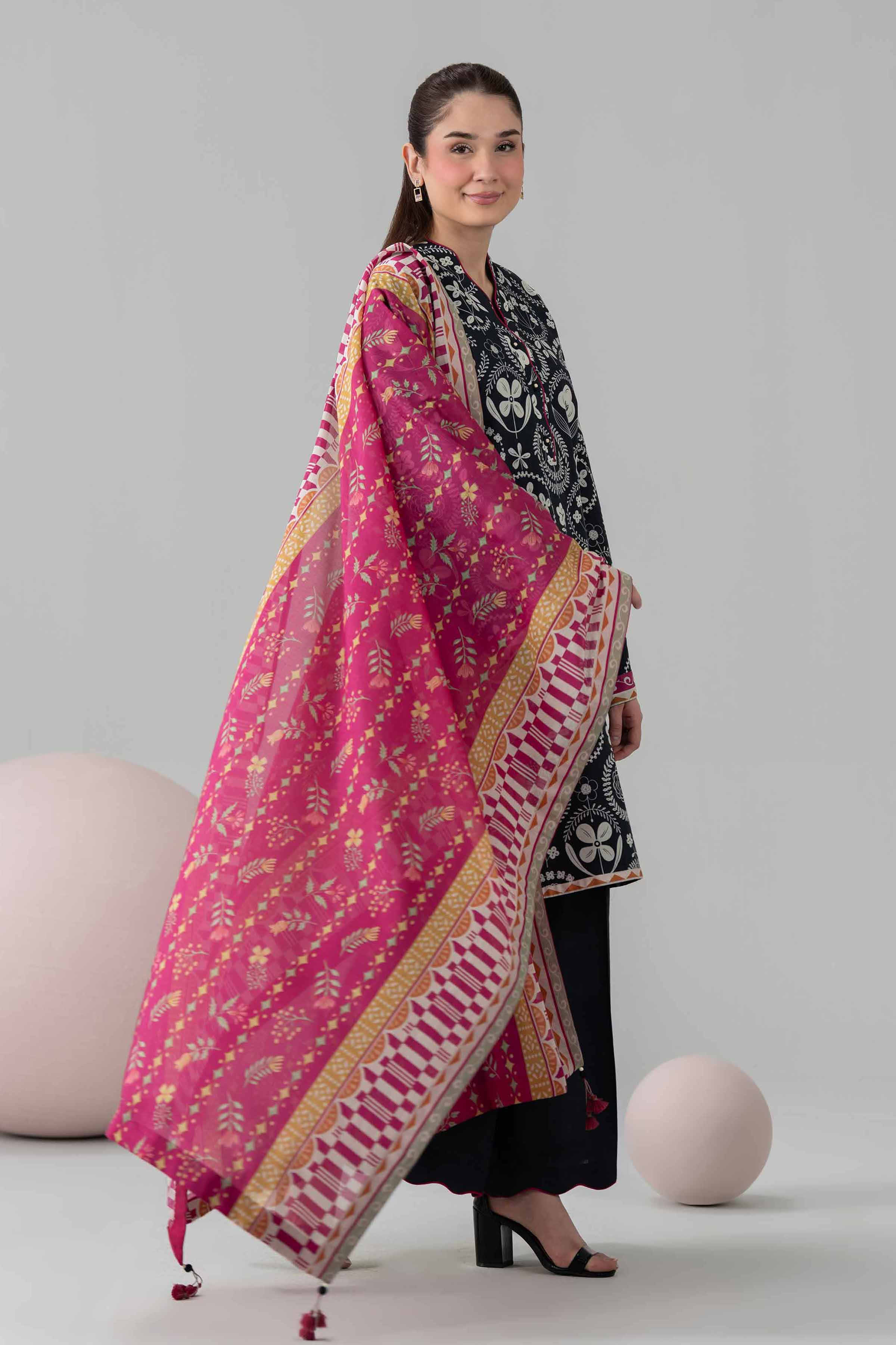 3 Piece - Printed Loose Fabric - 42602565