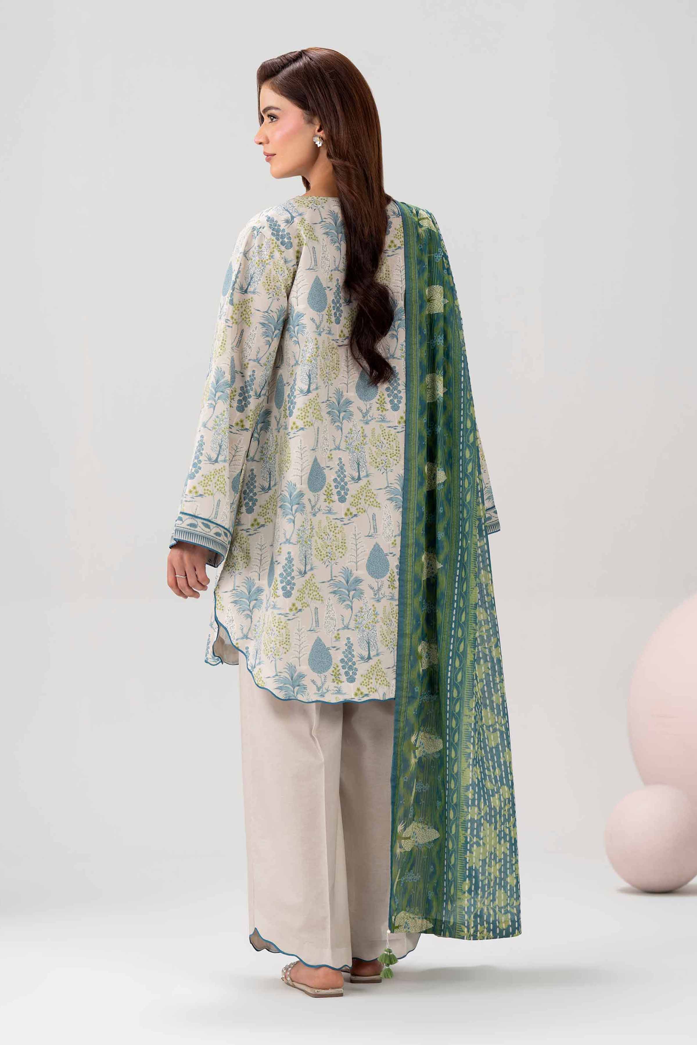 3 Piece - Printed Loose Fabric - 42602570 for Women - Freedom To Buy Collection | Nishat | Shop Online