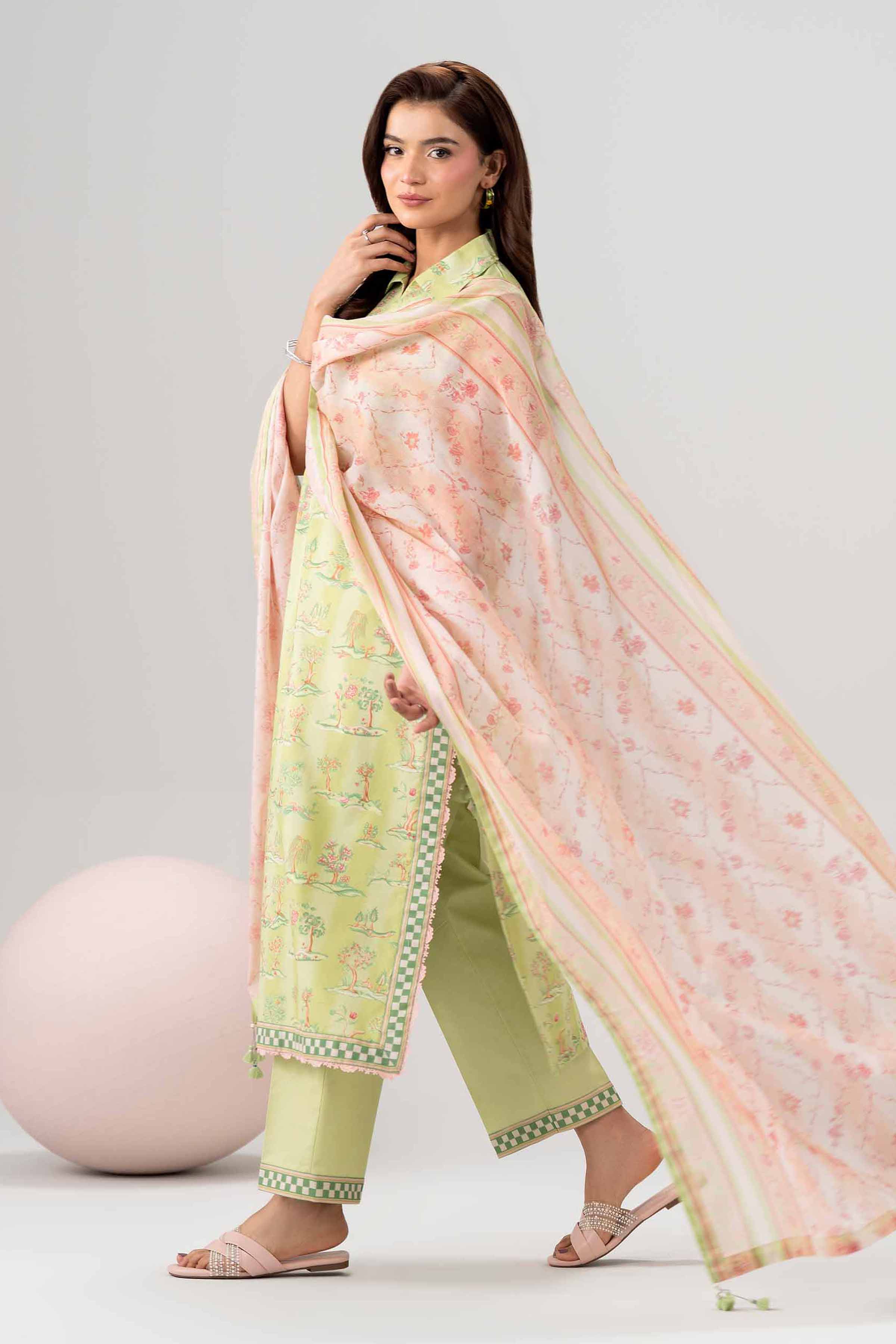 3 Piece - Printed Loose Fabric - 42602572 for Women - Freedom To Buy Collection | Nishat | Shop Online