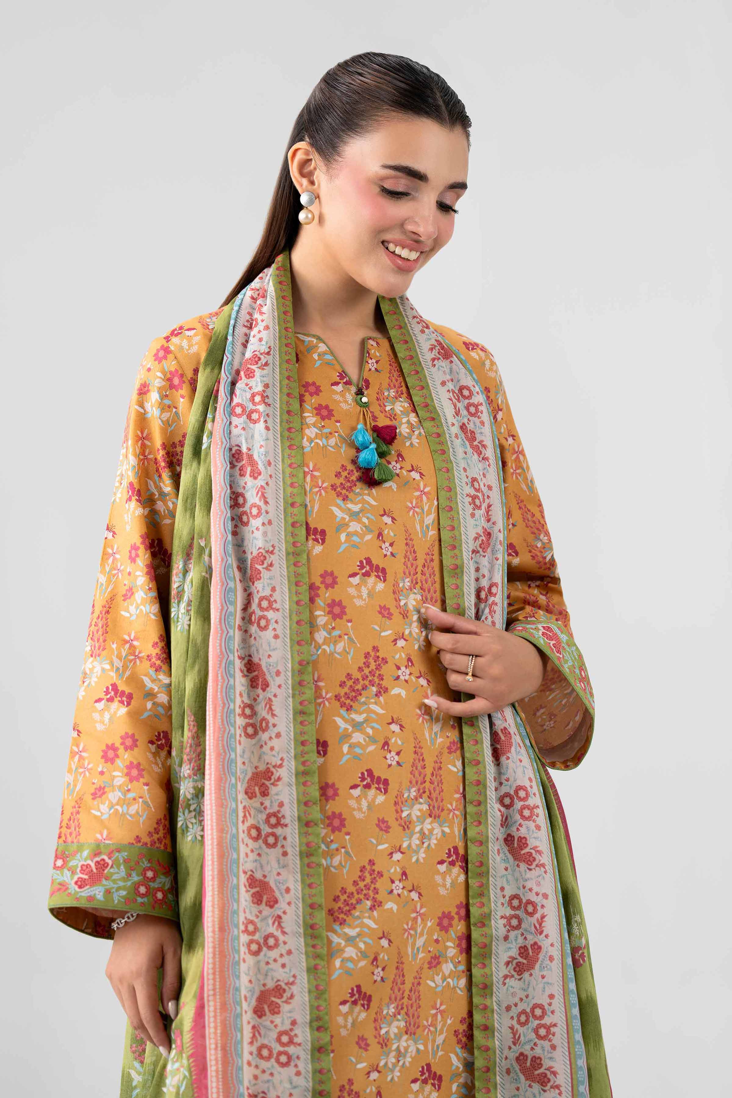 3 Piece - Printed Loose Fabric - 42602573 for Women - Freedom To Buy Collection | Nishat | Shop Online