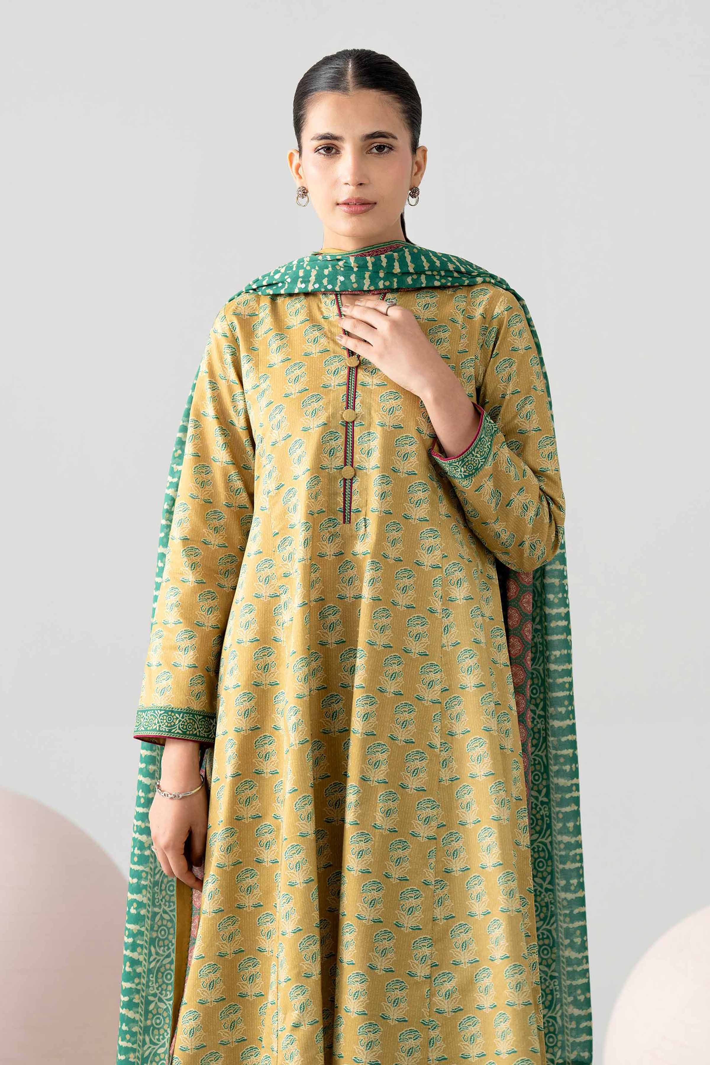 3 Piece - Printed Loose Fabric - 42602575 for Women - Freedom To Buy Collection | Nishat | Shop Online