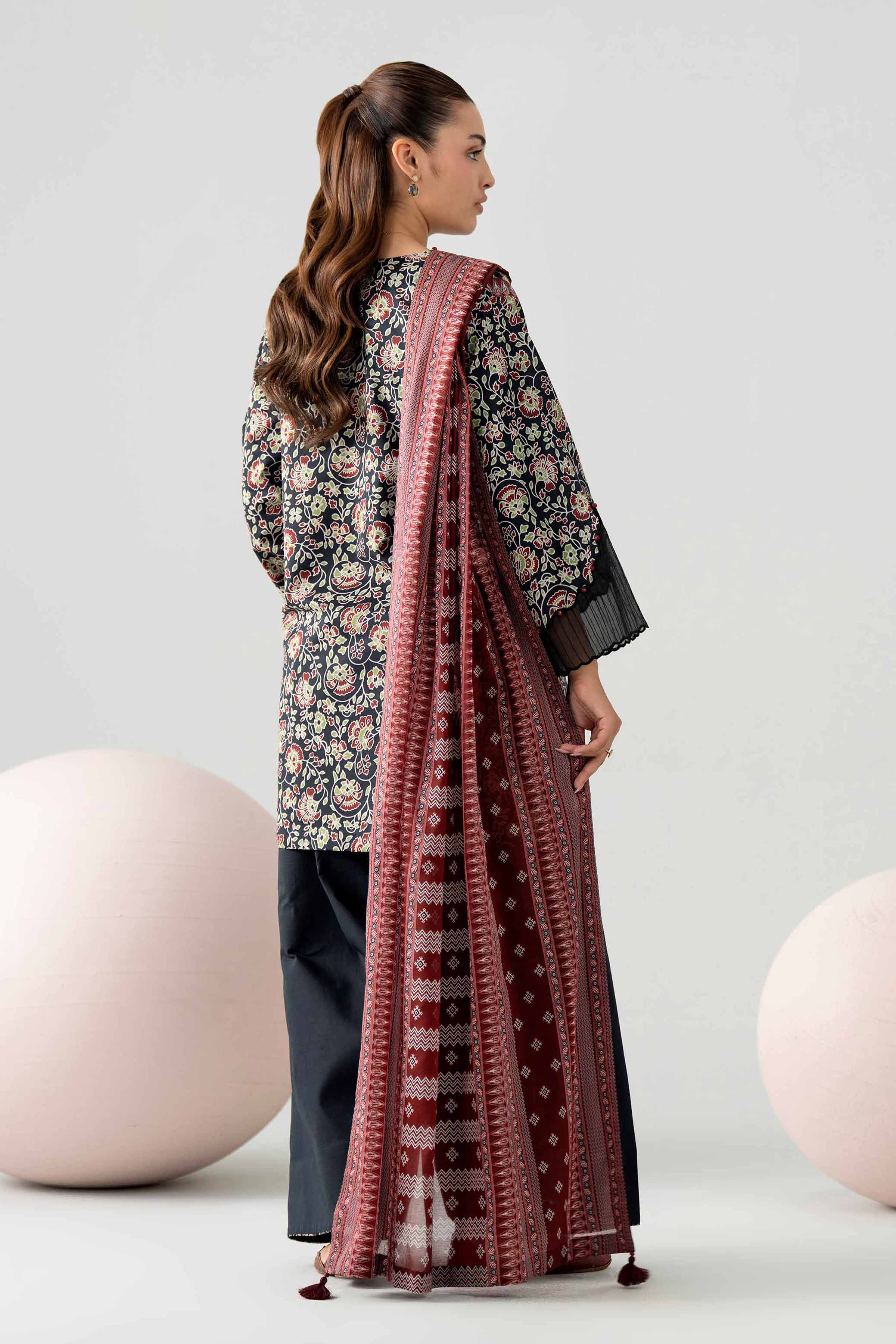 3 Piece - Printed Loose Fabric - 42602577 for Women - Freedom To Buy Collection | Nishat | Shop Online