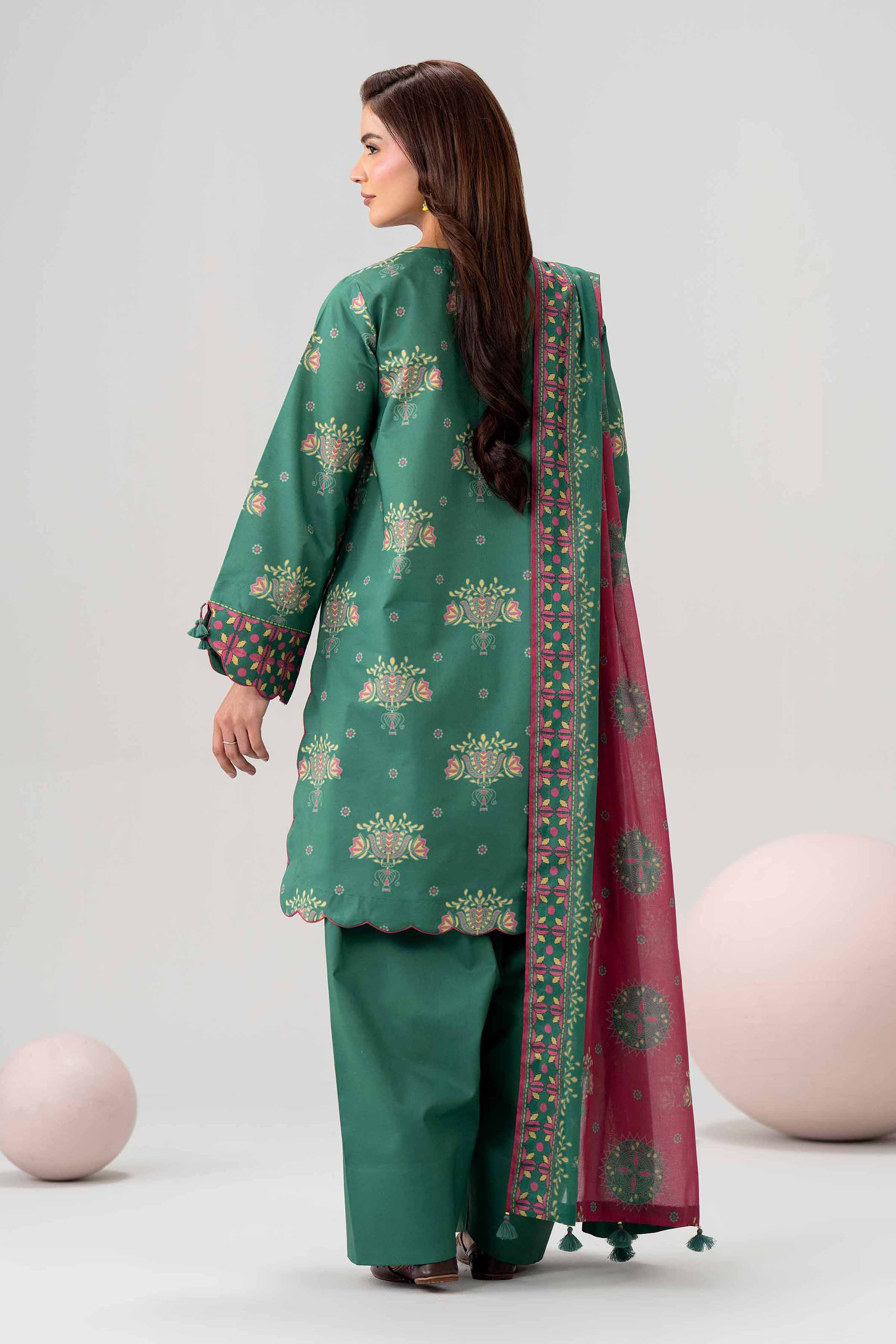 3 Piece - Printed Loose Fabric - 42602579 for Women - Freedom To Buy Collection | Nishat | Shop Online