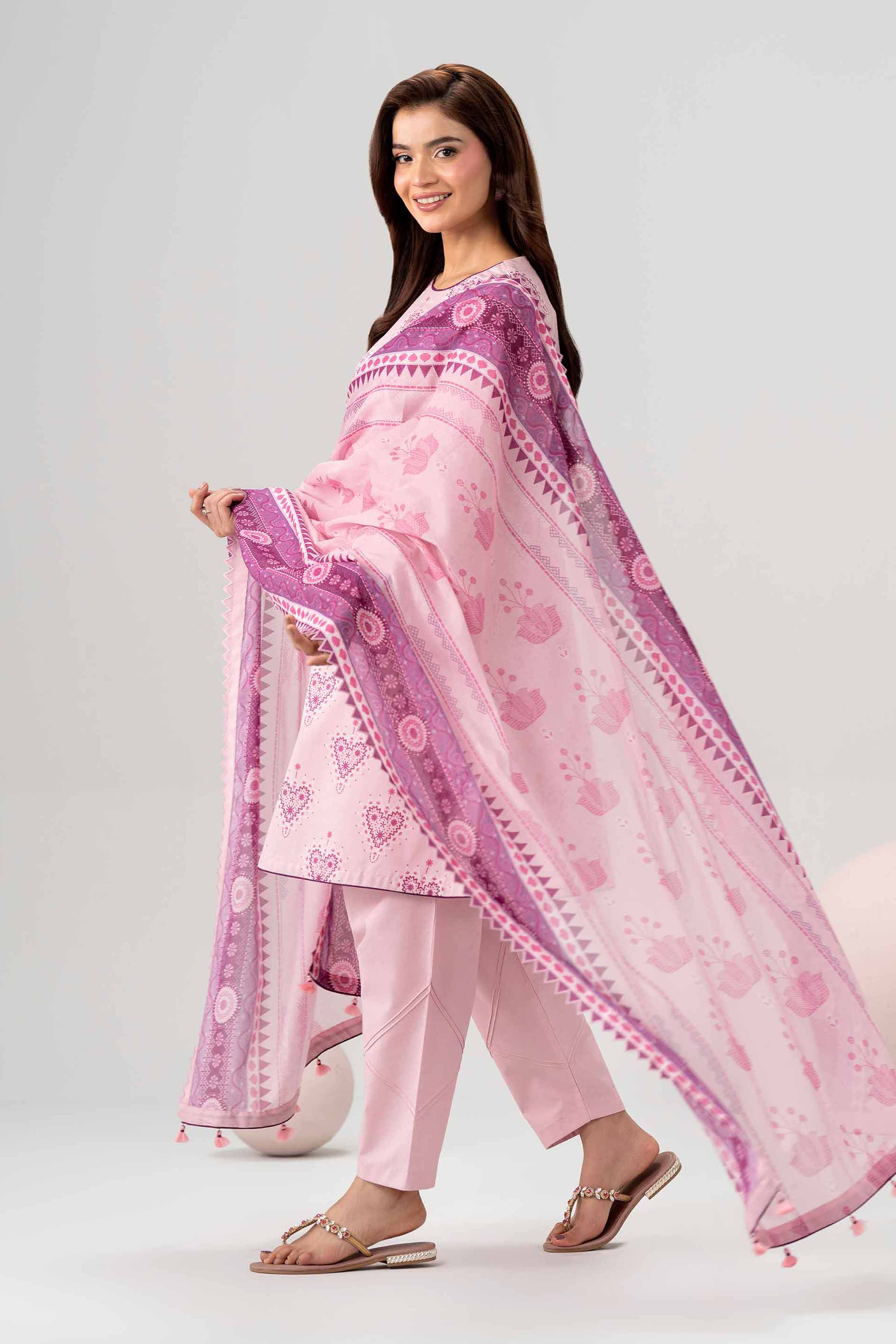 3 Piece - Printed Loose Fabric - 42602580 for Women - Freedom To Buy Collection | Nishat | Shop Online