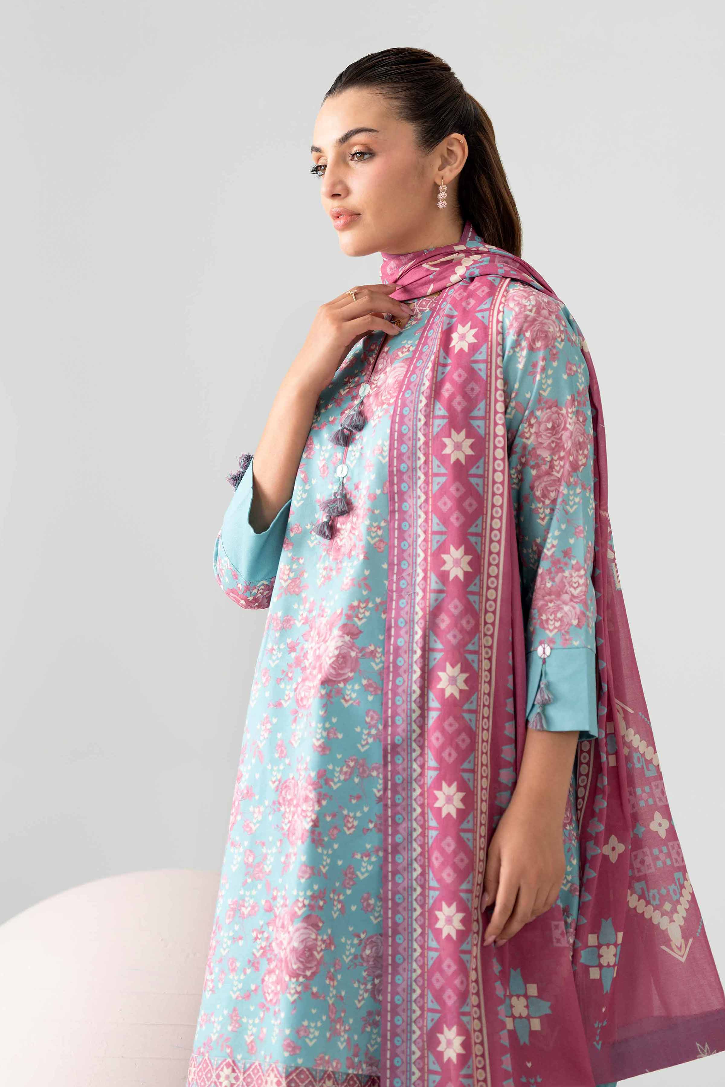 3 Piece - Printed Loose Fabric - 42602586 for Women - Freedom To Buy Collection | Nishat | Shop Online