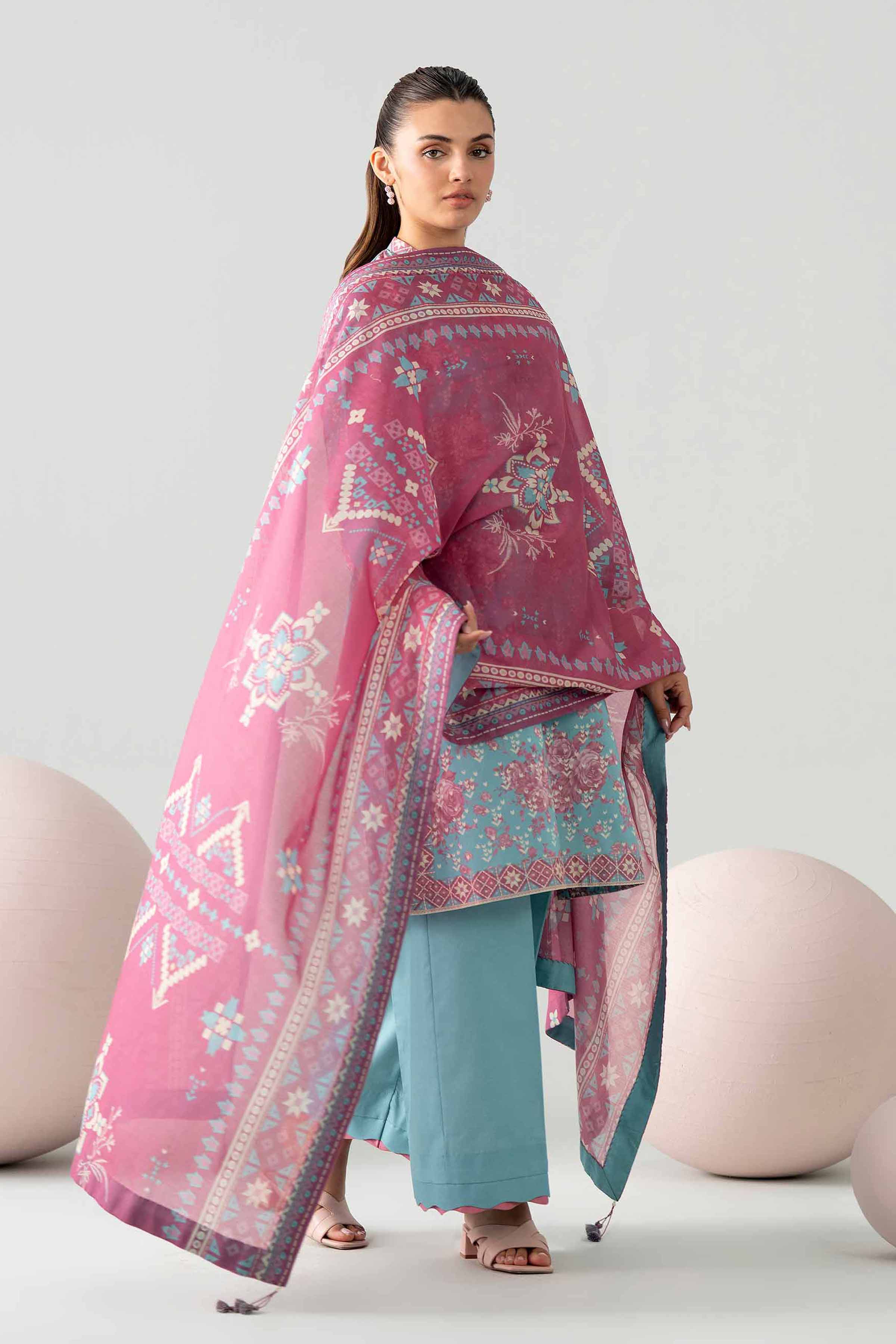 3 Piece - Printed Loose Fabric - 42602586 for Women - Freedom To Buy Collection | Nishat | Shop Online