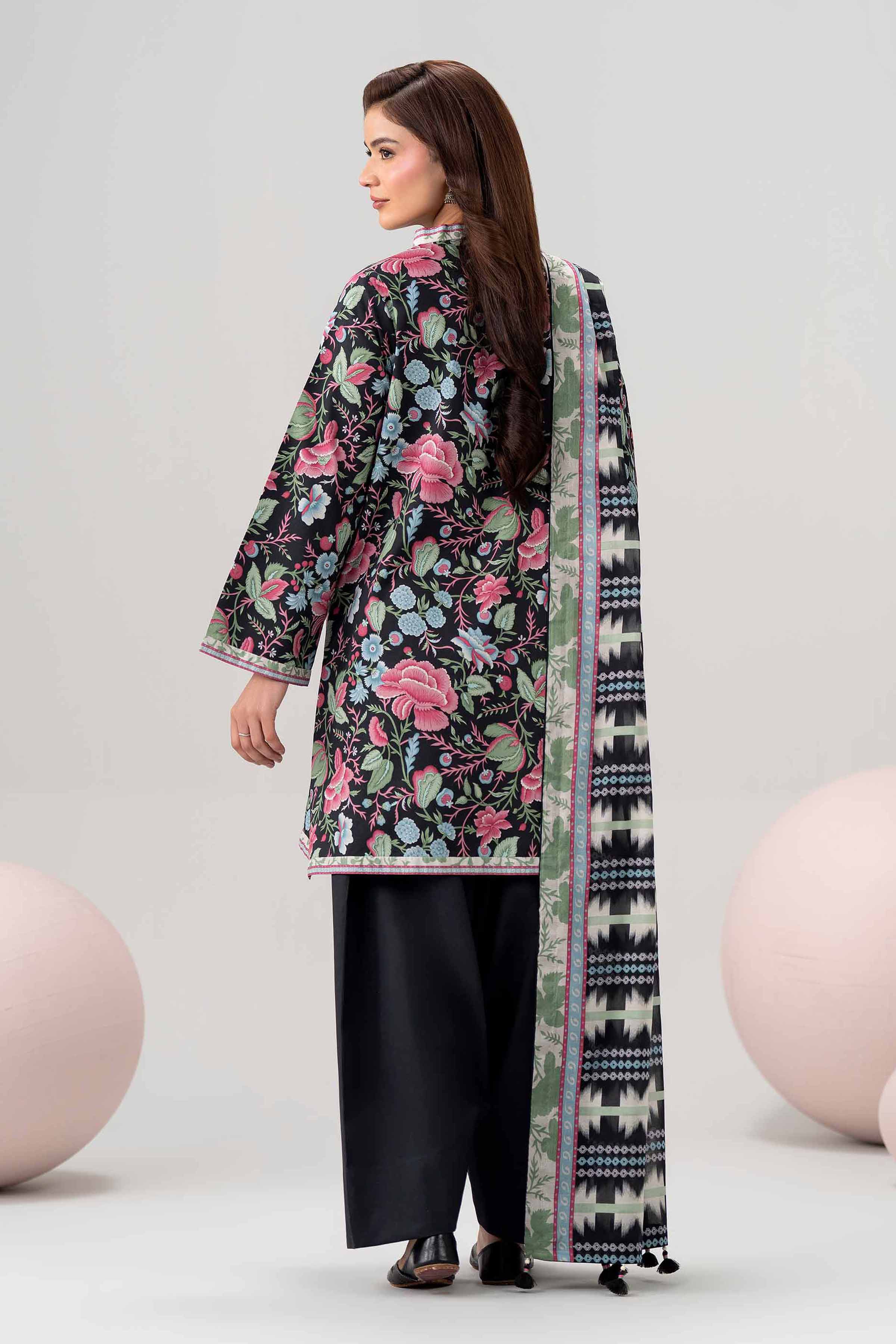 3 Piece - Printed Loose Fabric - 42602590 for Women - Freedom To Buy Collection | Nishat | Shop Online
