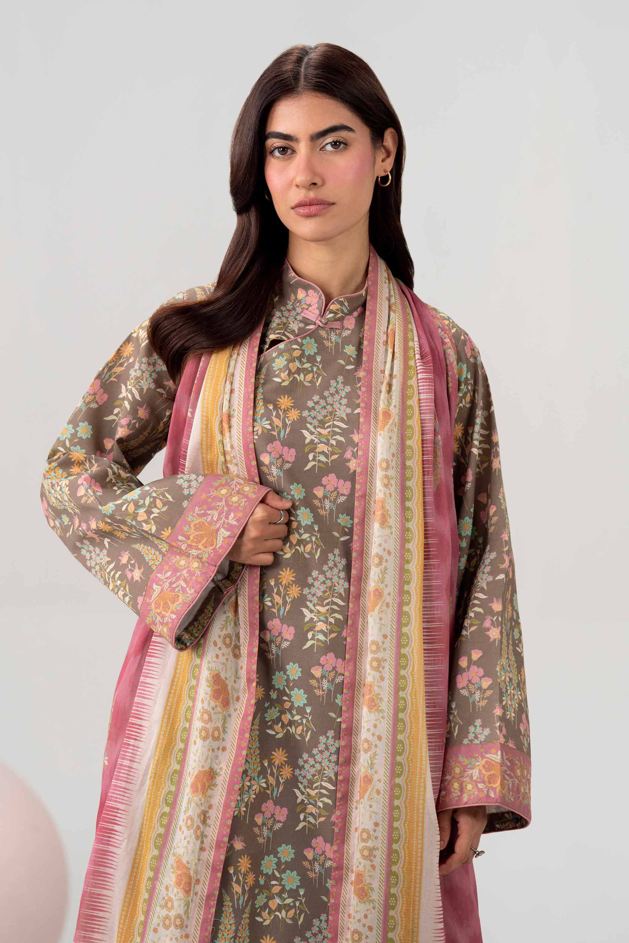 3 Piece - Printed Loose Fabric - 42602591 for Women - Freedom To Buy Collection | Nishat | Shop Online