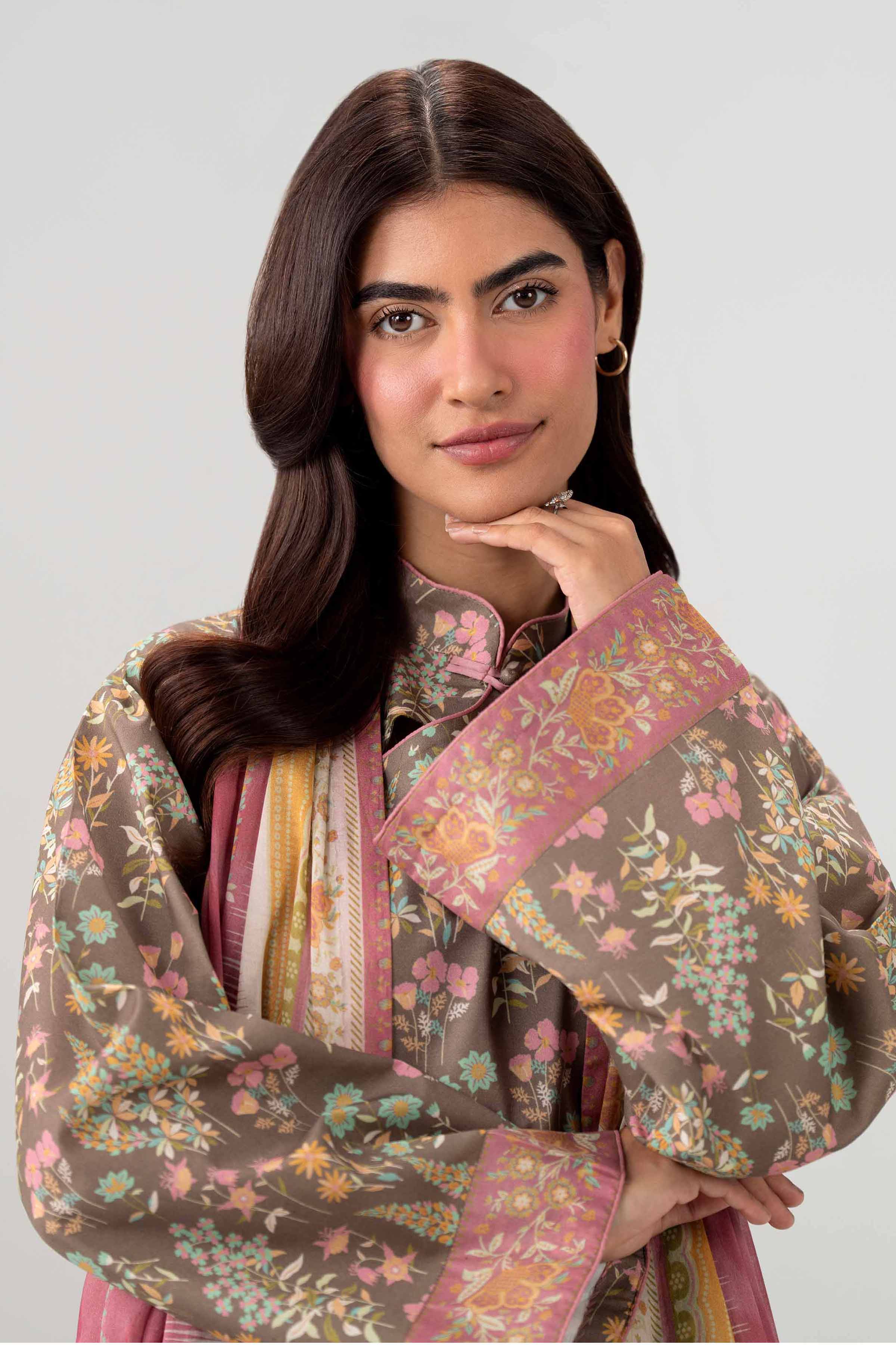 3 Piece - Printed Loose Fabric - 42602591 for Women - Freedom To Buy Collection | Nishat | Shop Online