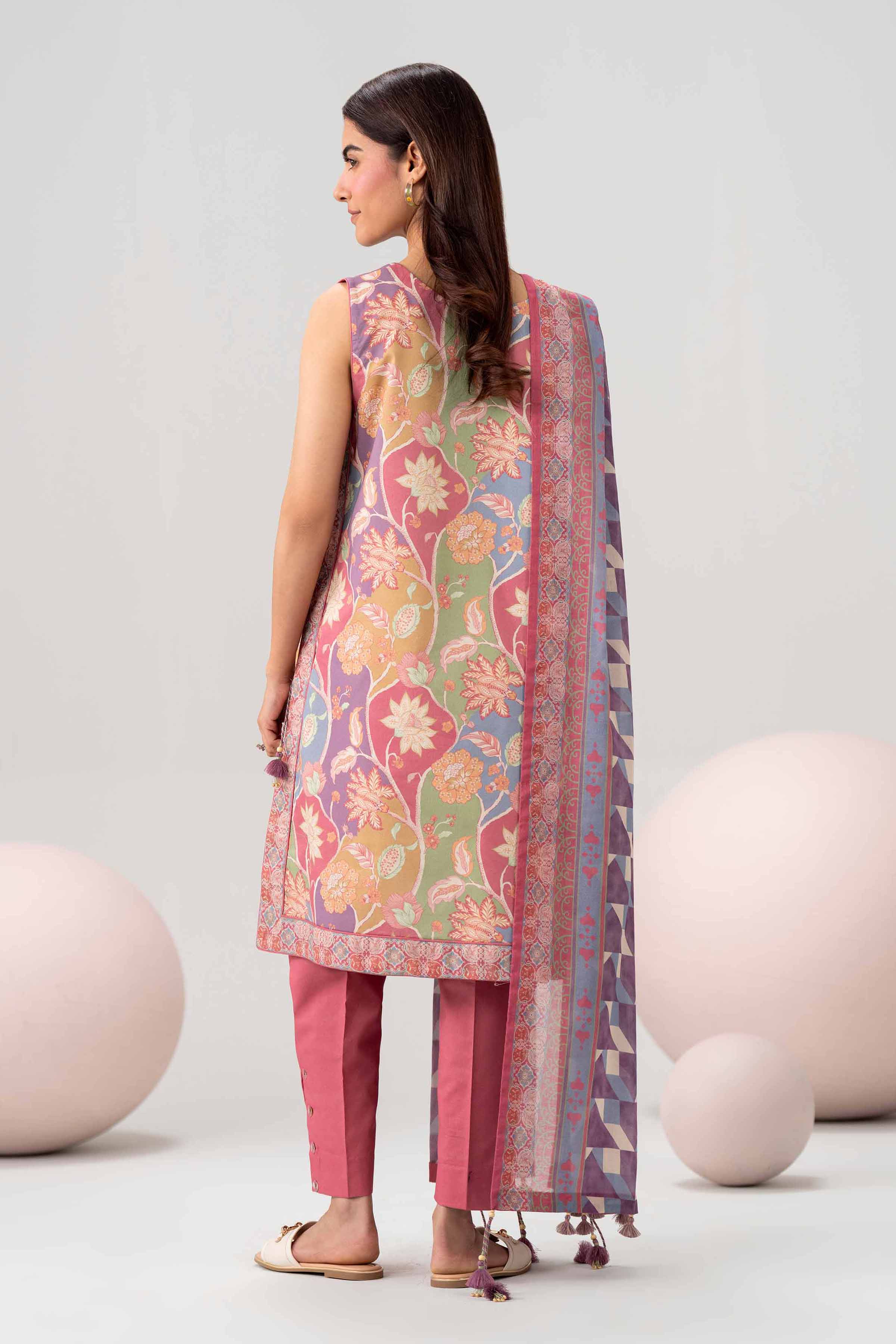 3 Piece - Printed Loose Fabric - 42602592 for Women - Freedom To Buy Collection | Nishat | Shop Online