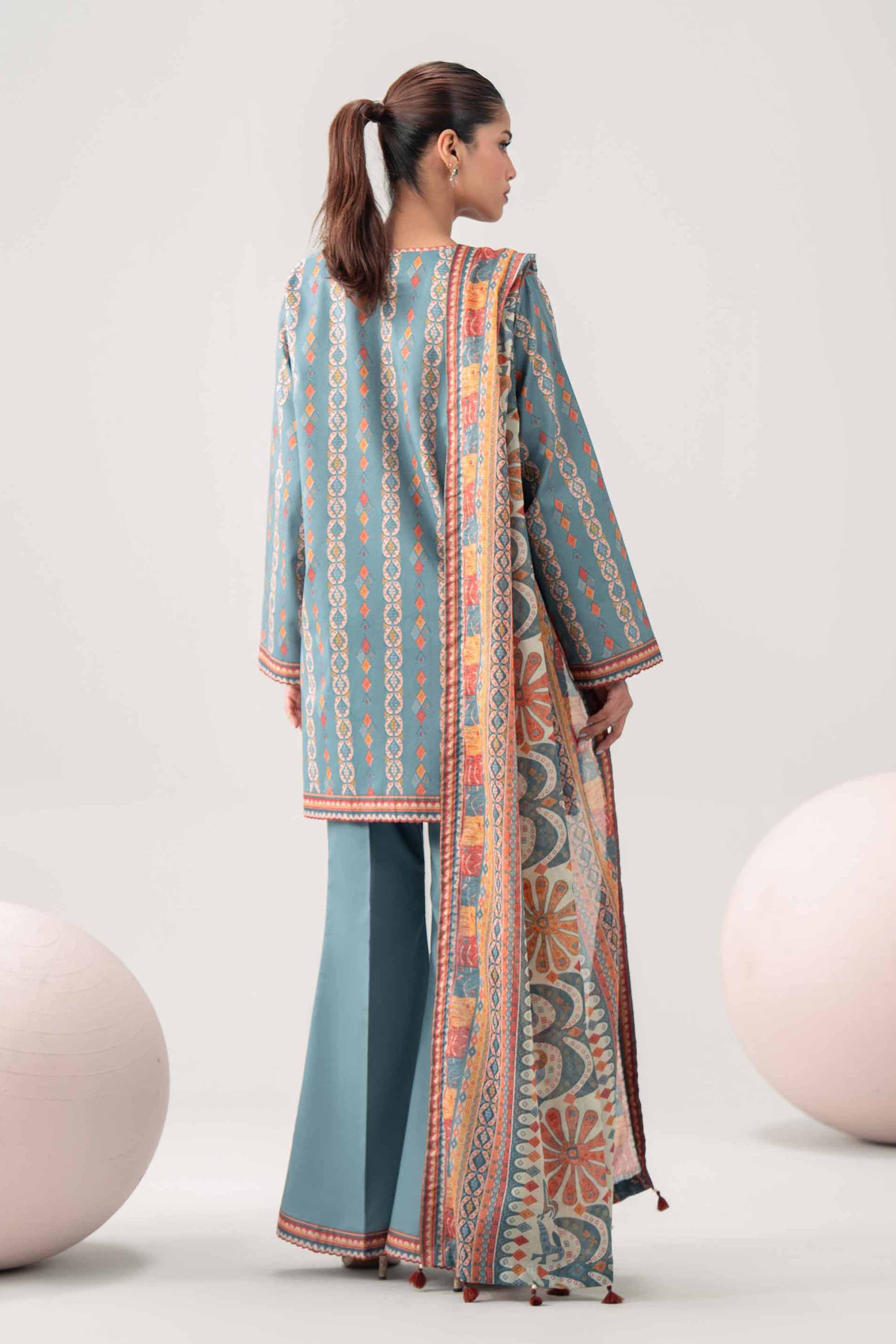 3 Piece - Printed Loose Fabric - 42602598 for Women - Freedom To Buy Collection | Nishat | Shop Online