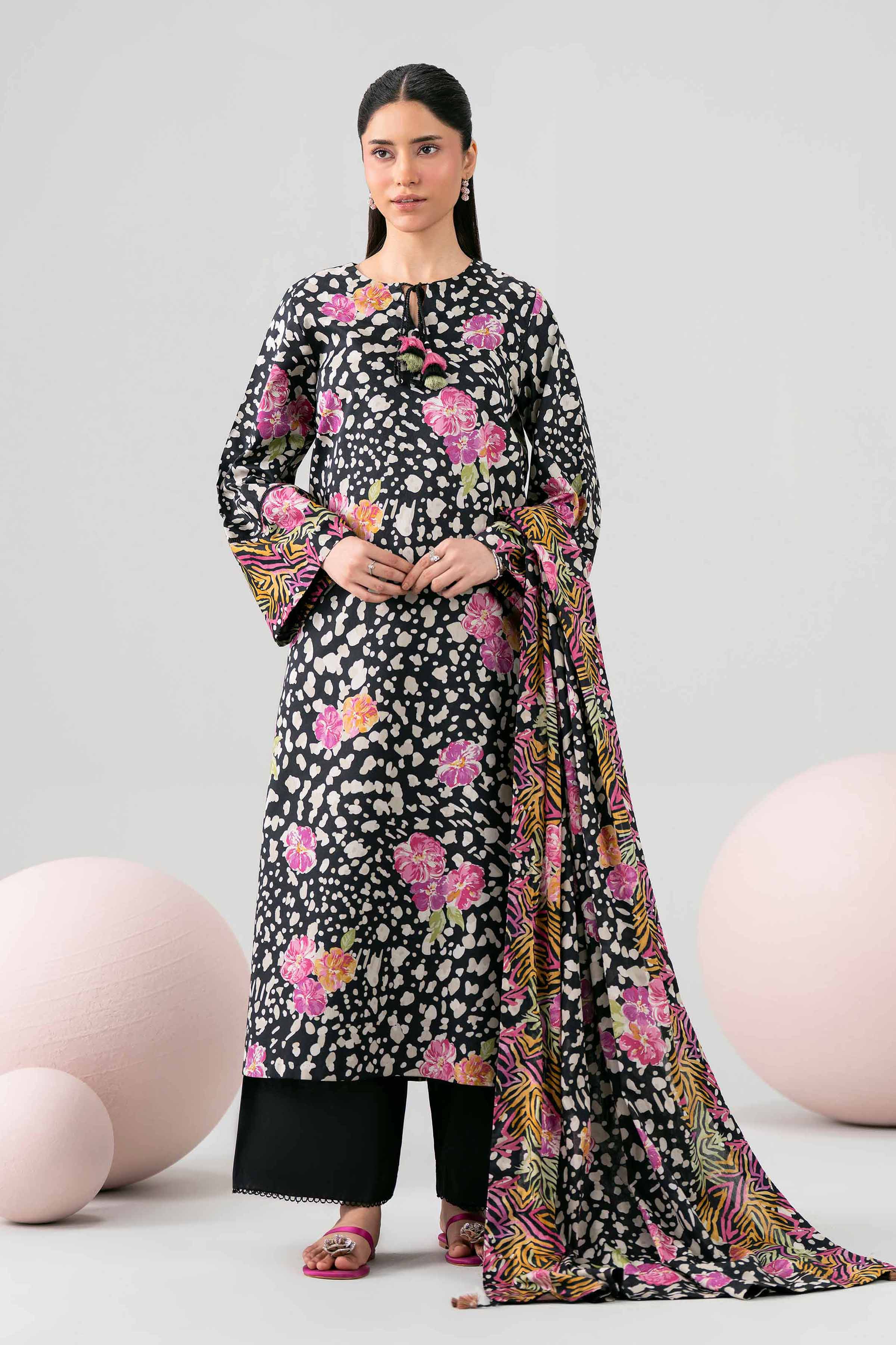 1 Piece - Printed Loose Fabric - 42602600 for Women - Freedom To Buy Collection | Nishat | Shop Online