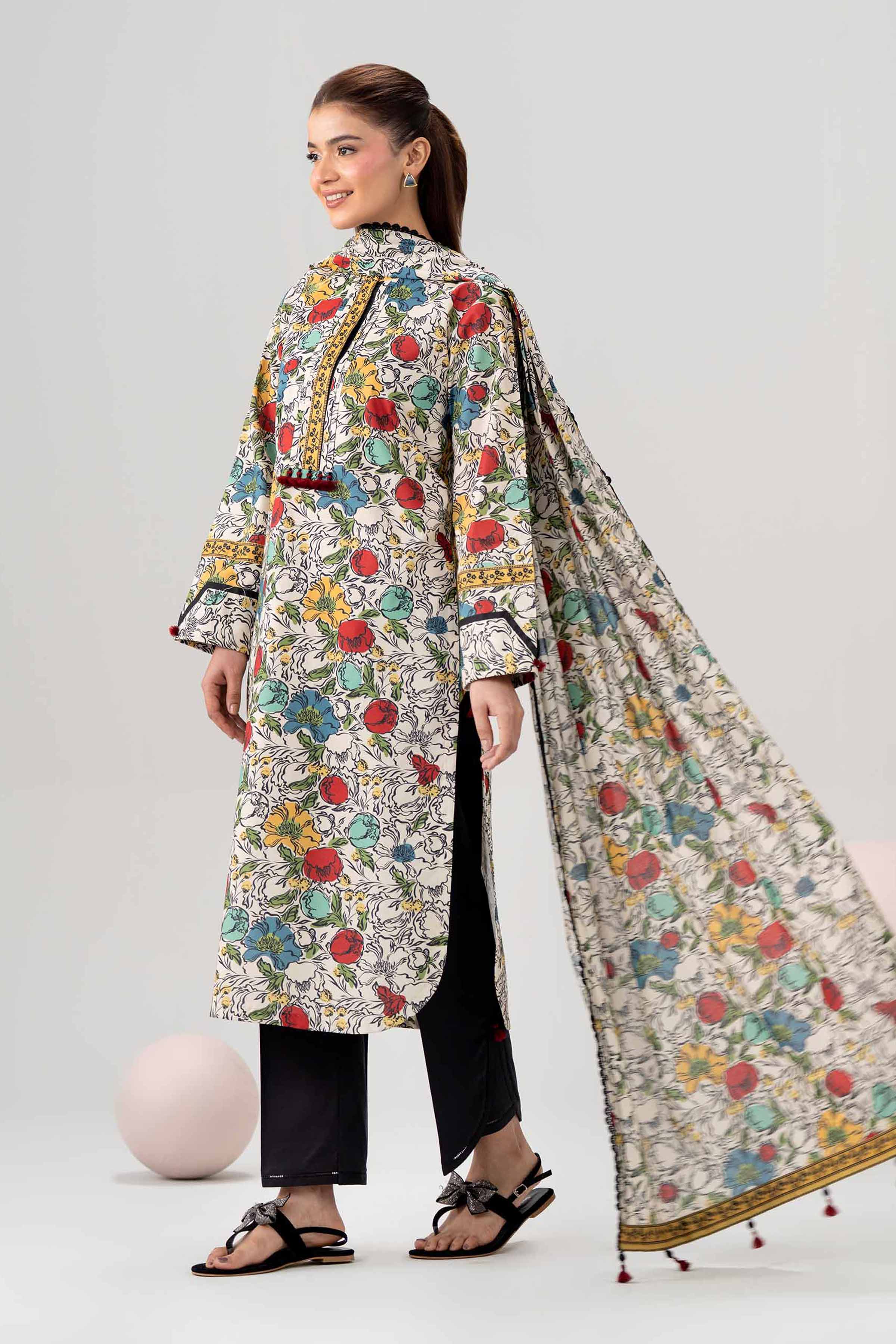 1 Piece - Printed Loose Fabric - 42602601 for Women - Freedom To Buy Collection | Nishat | Shop Online