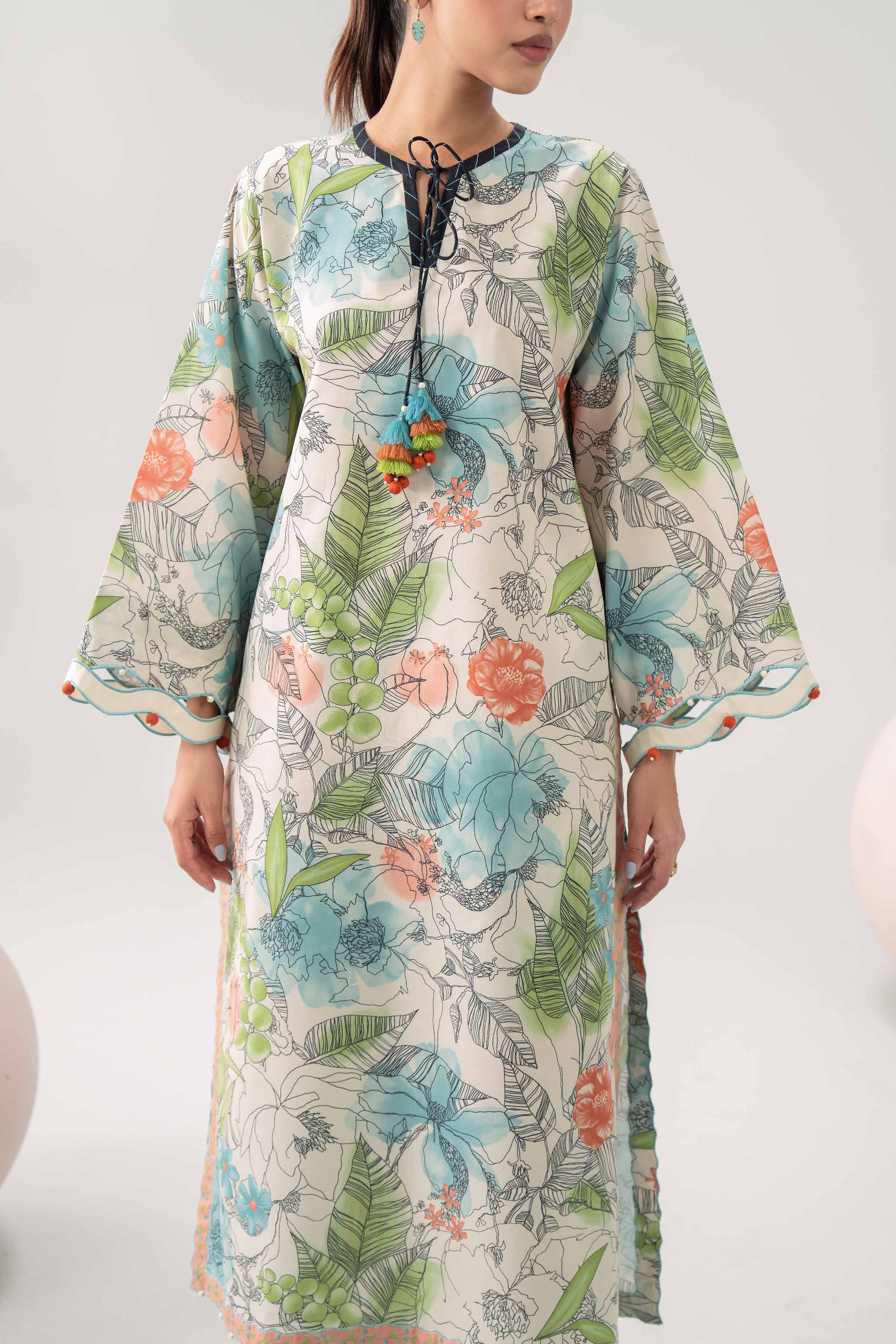 1 Piece - Printed Loose Fabric - 42602602 for Women - Freedom To Buy Collection | Nishat | Shop Online