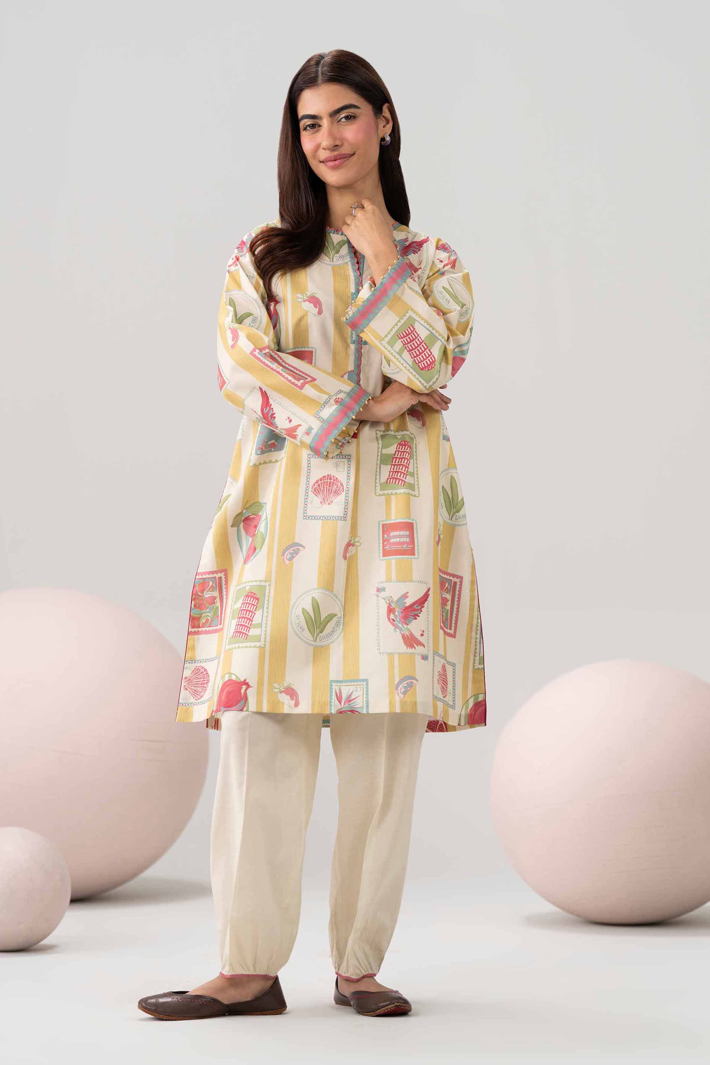 1 Piece - Printed Loose Fabric - 42602608 for Women - Freedom To Buy Collection | Nishat | Shop Online