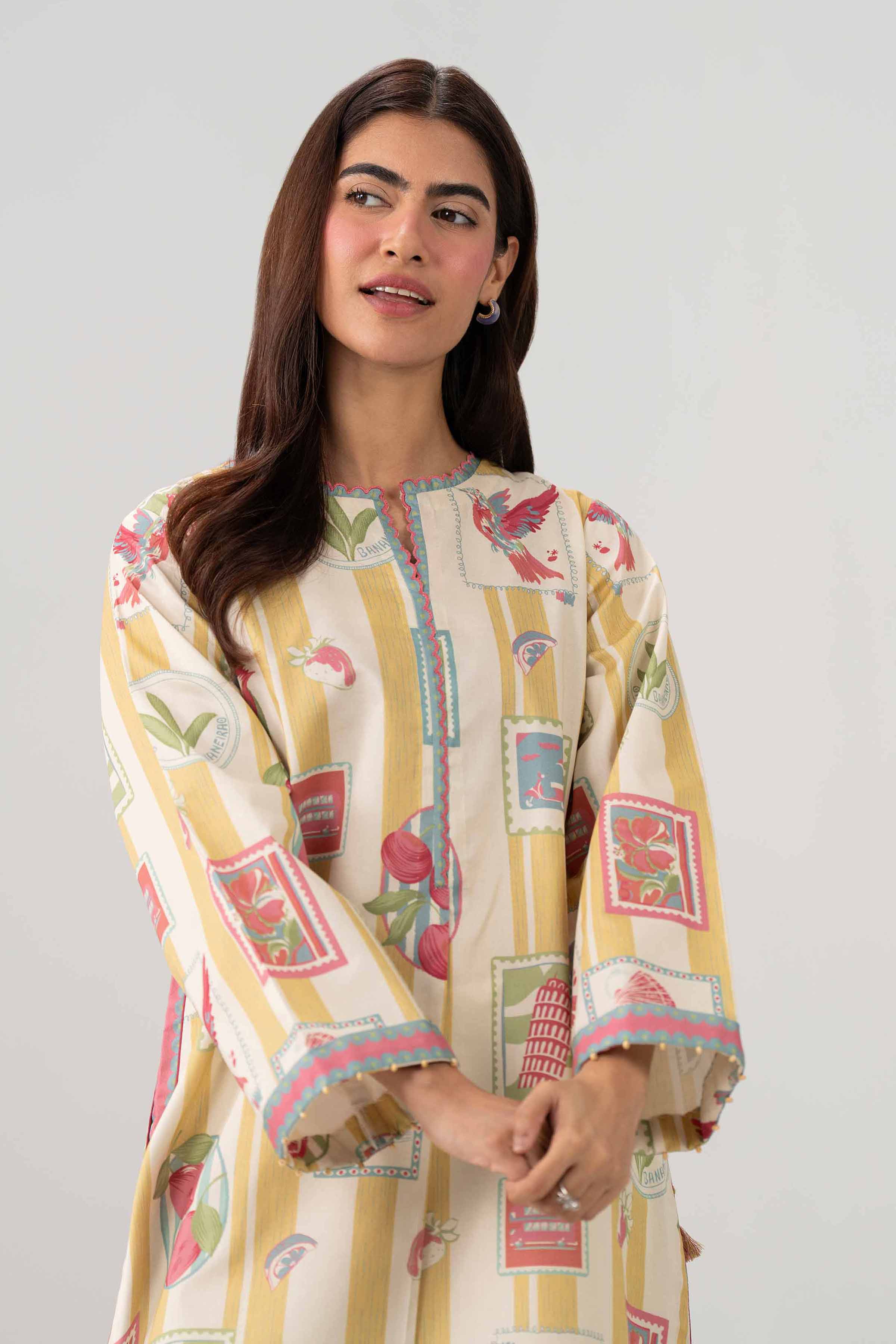1 Piece - Printed Loose Fabric - 42602608 for Women - Freedom To Buy Collection | Nishat | Shop Online