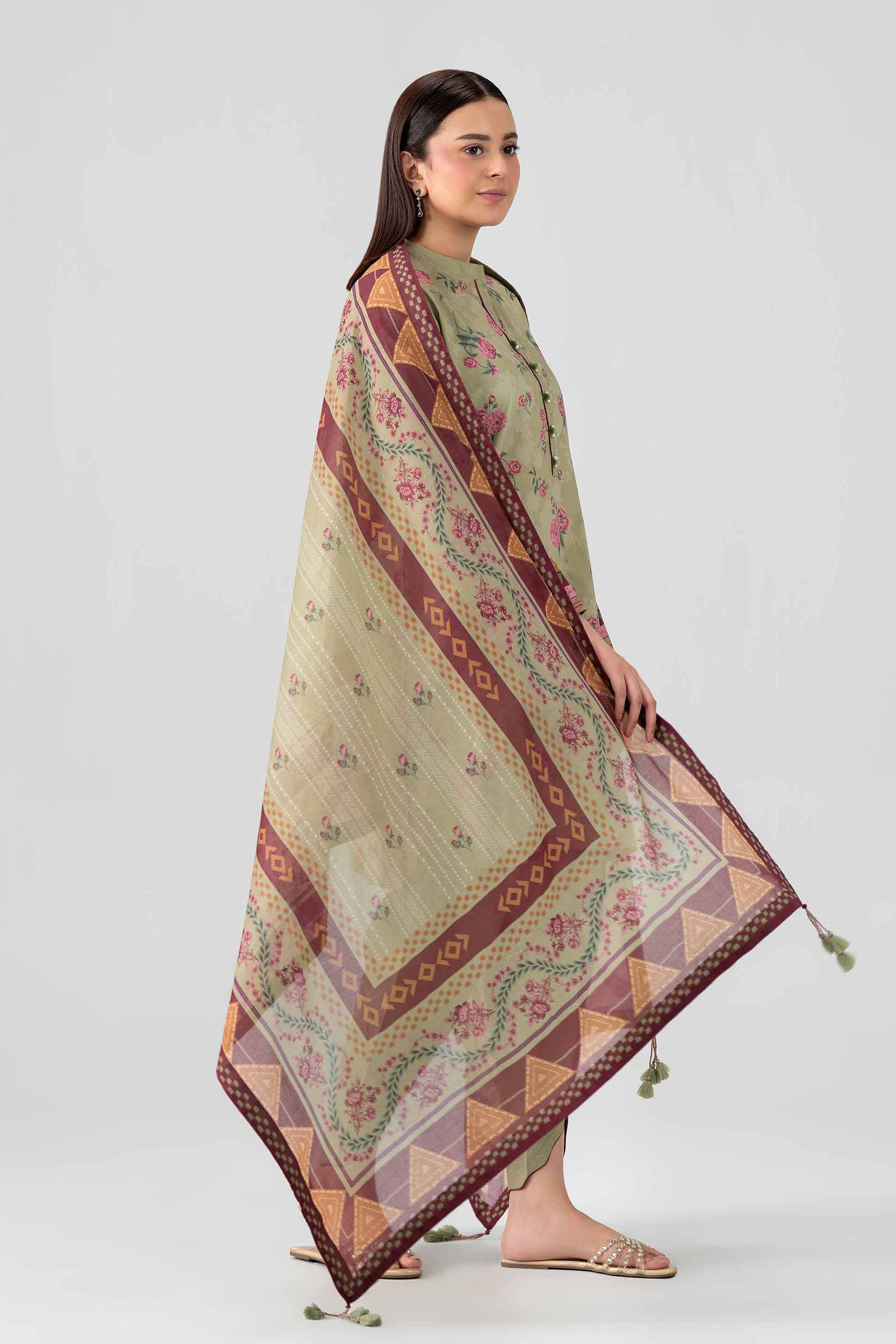 3 Piece - Printed Loose Fabric - 42602609