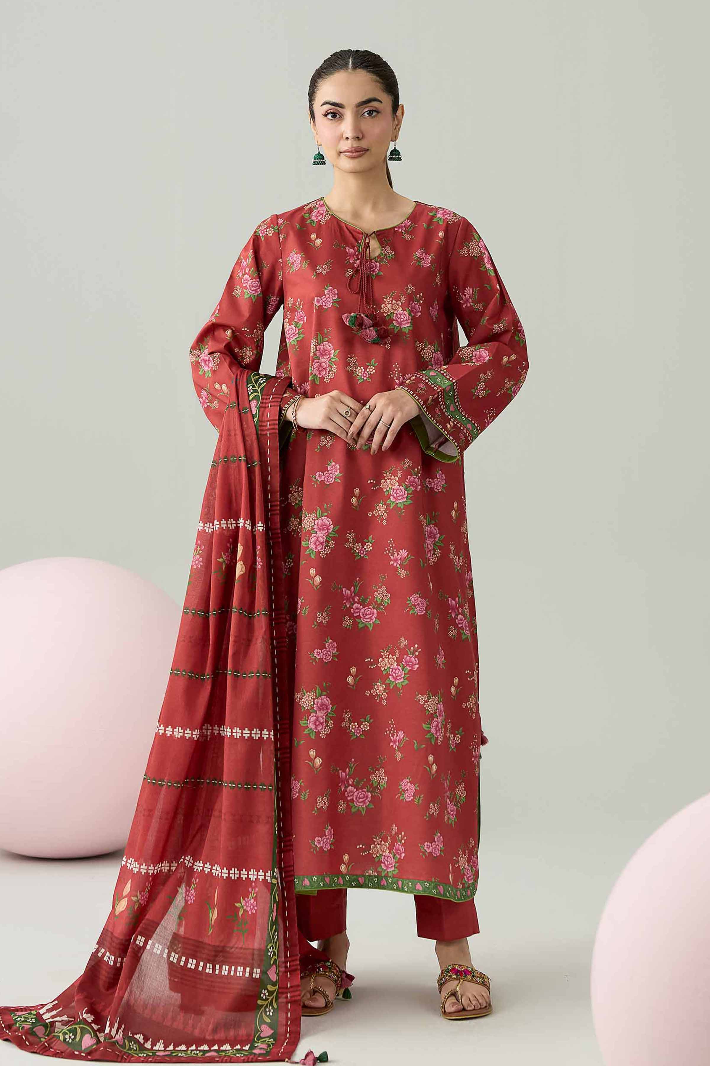 3 Piece - Printed Loose Fabric - 42602610