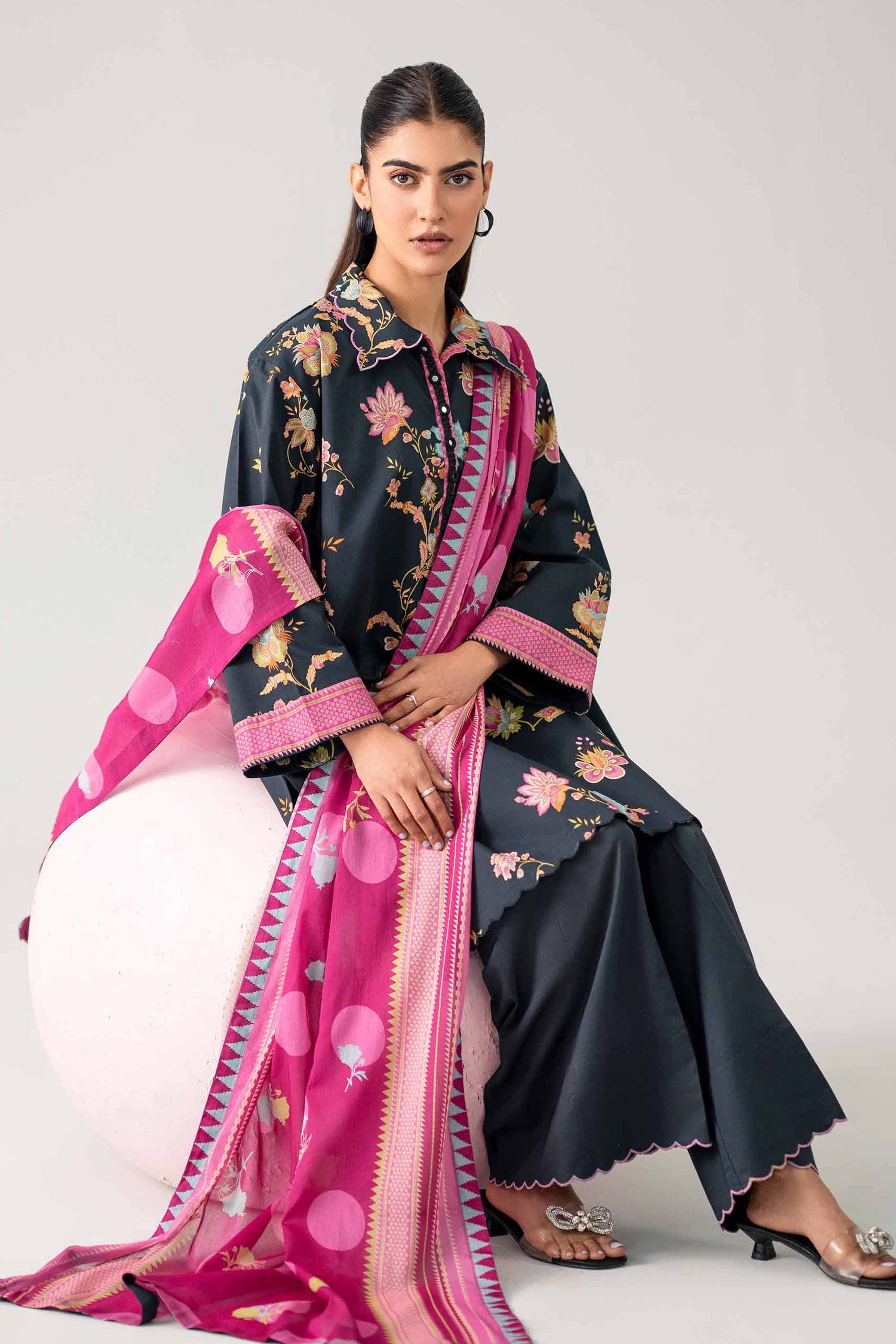 3 Piece - Printed Loose Fabric - 42602633