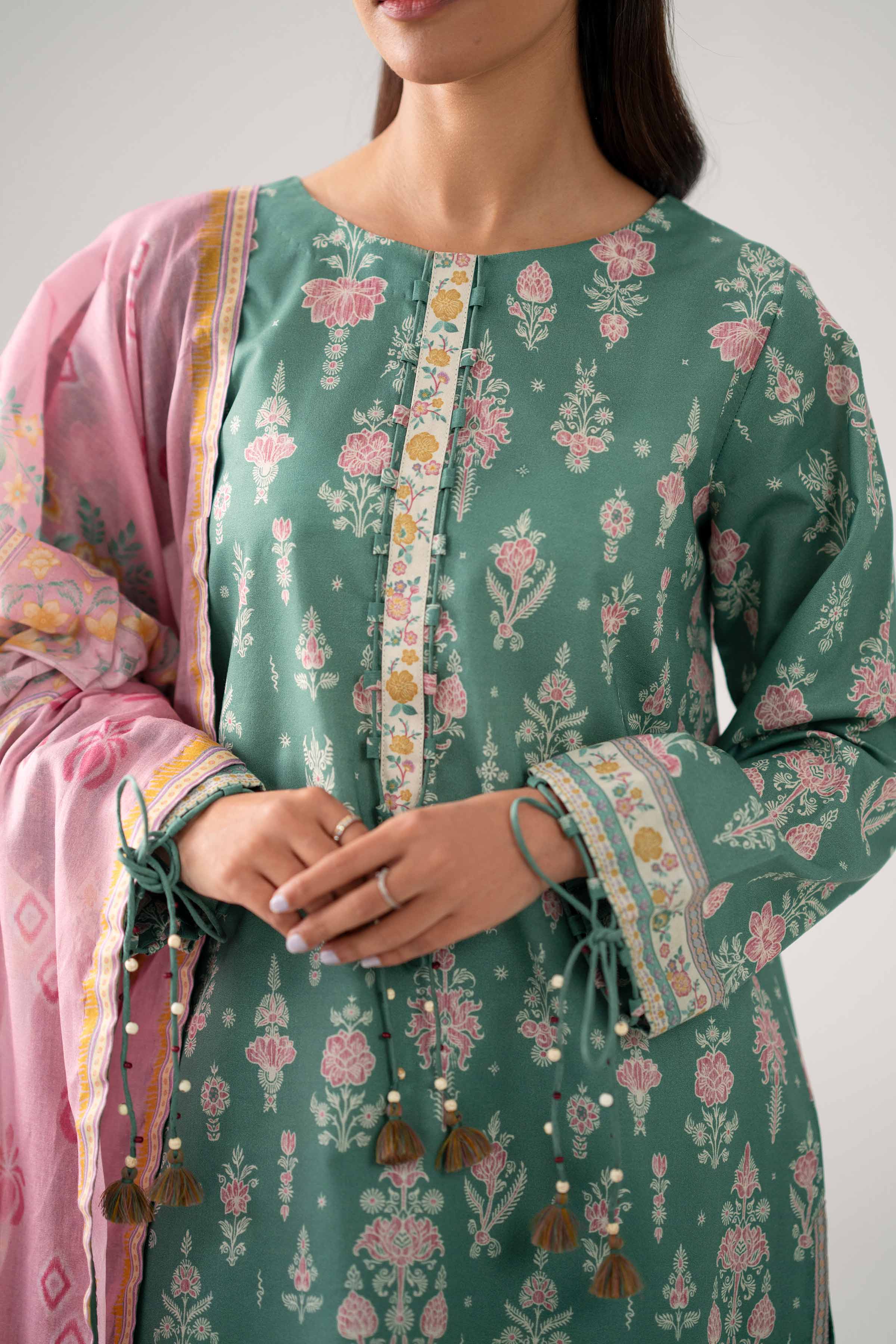 3 Piece - Printed Loose Fabric - 42602637
