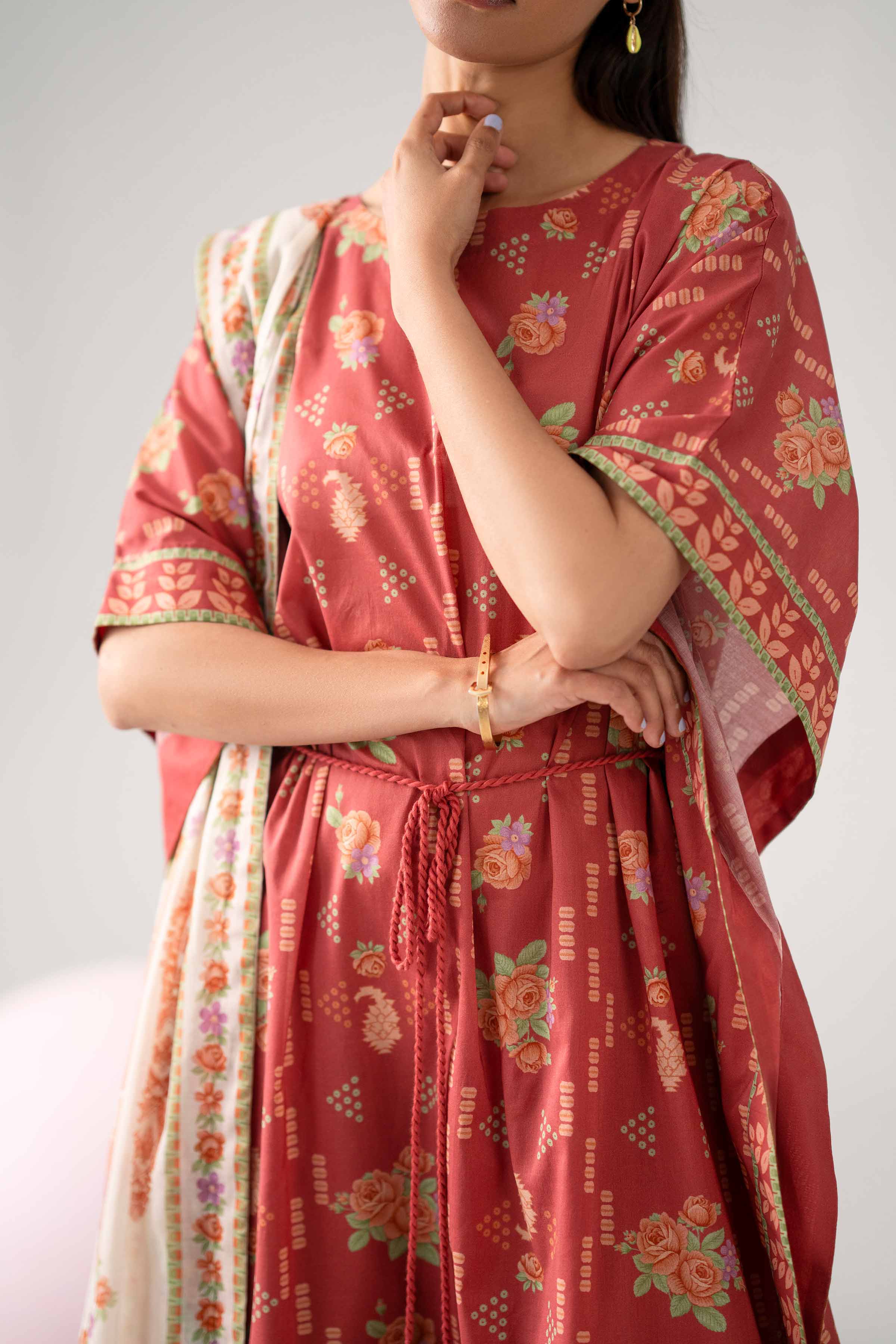 3 Piece - Printed Loose Fabric - 42602639