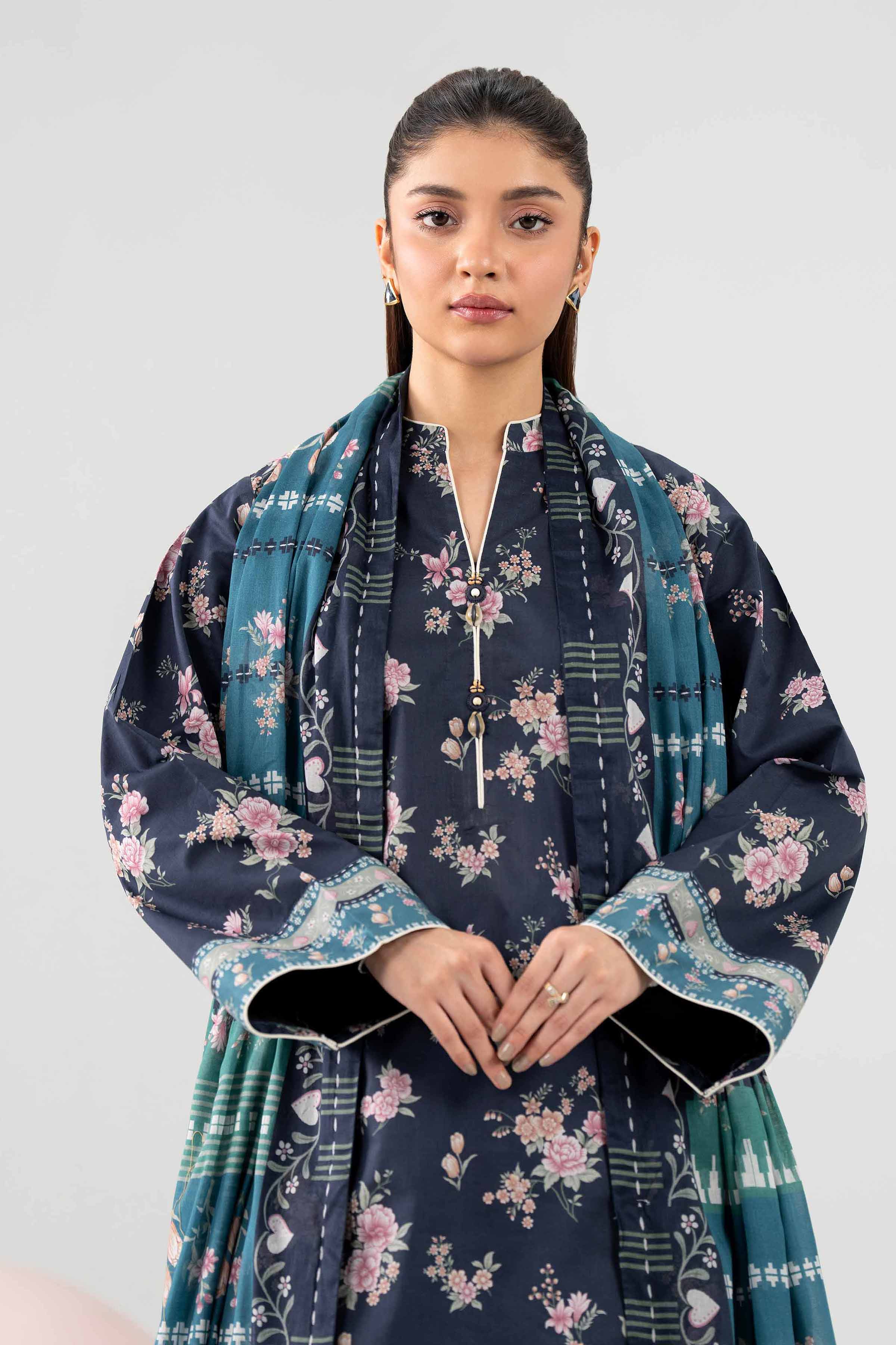 3 Piece - Printed Loose Fabric - 42602647