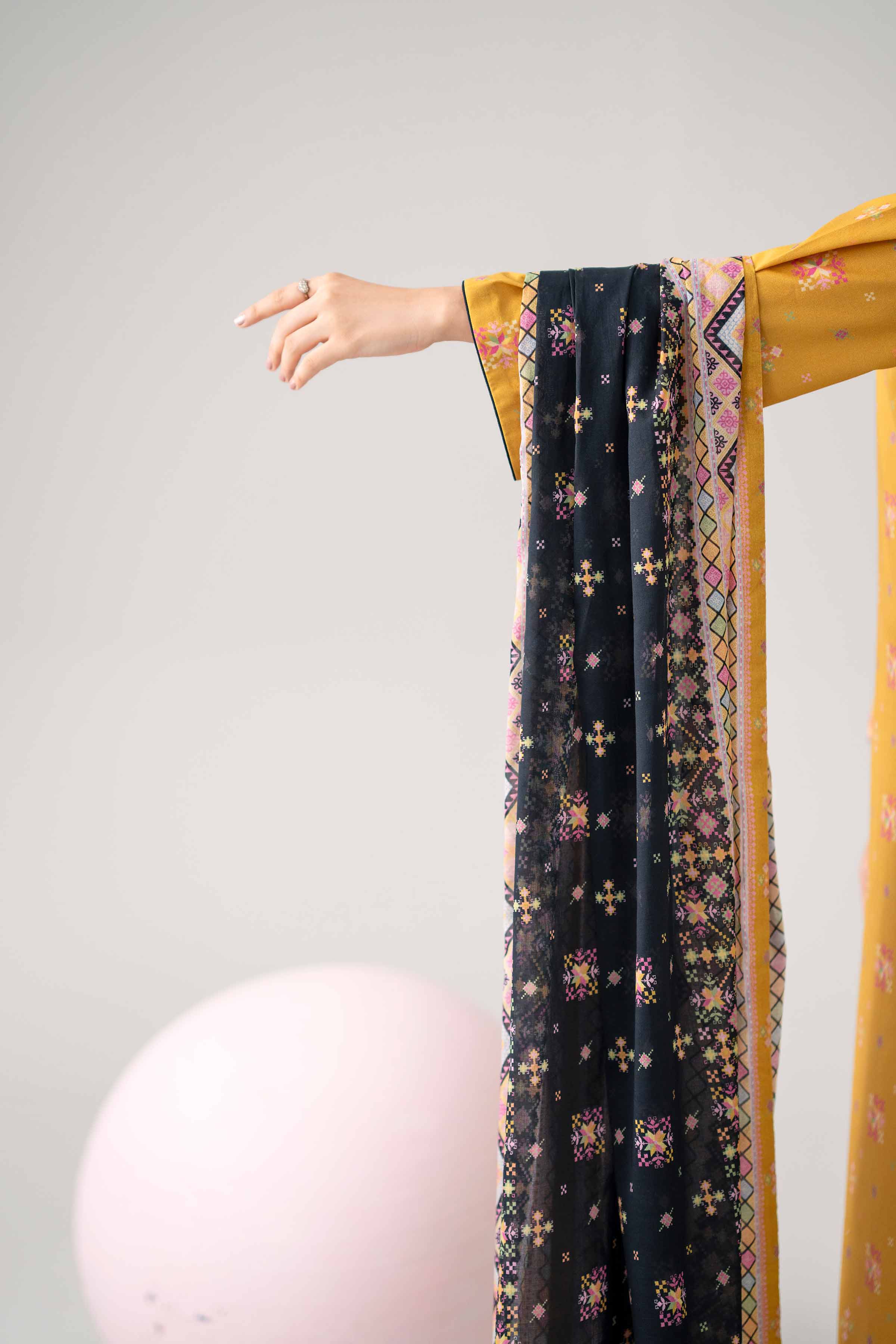 3 Piece - Printed Loose Fabric - 42602655