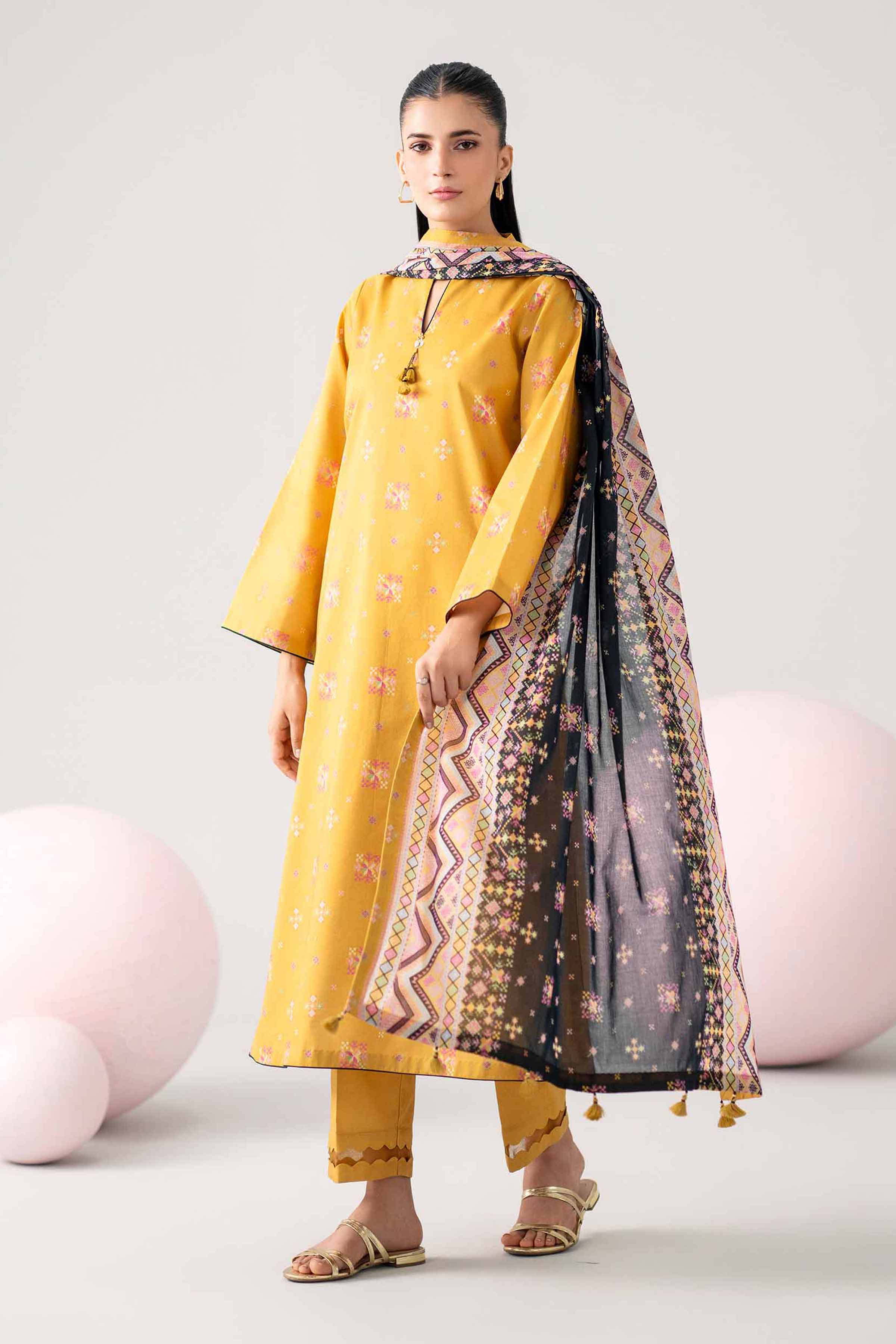 3 Piece - Printed Loose Fabric - 42602655